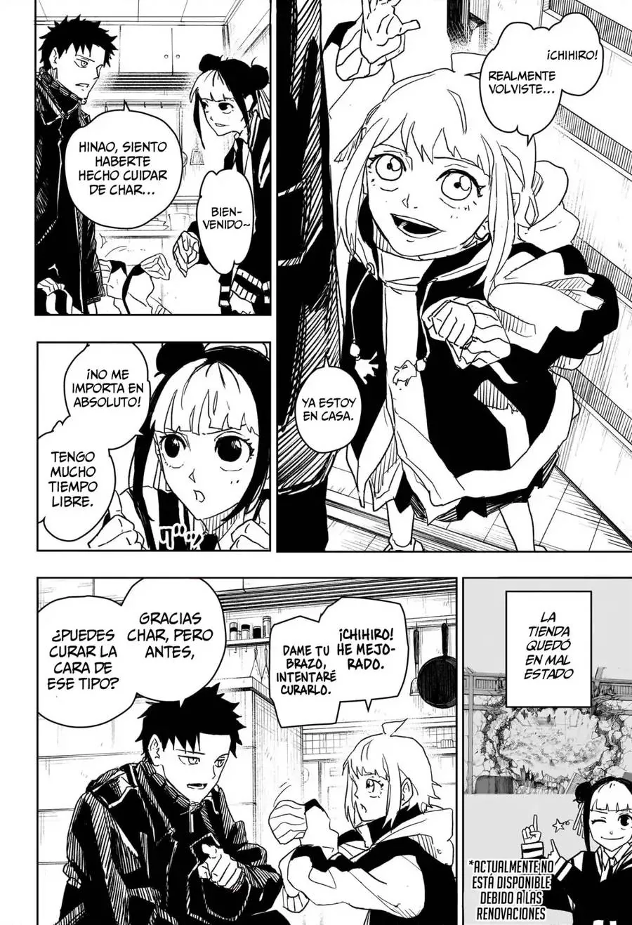 Kagurabachi capítulo 22, página 3