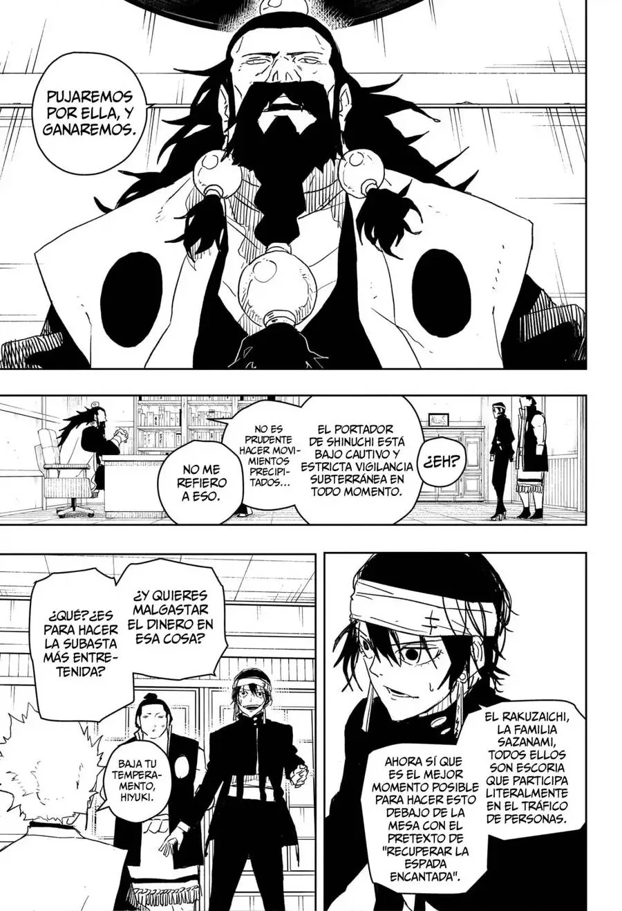 Kagurabachi capítulo 22, página 12