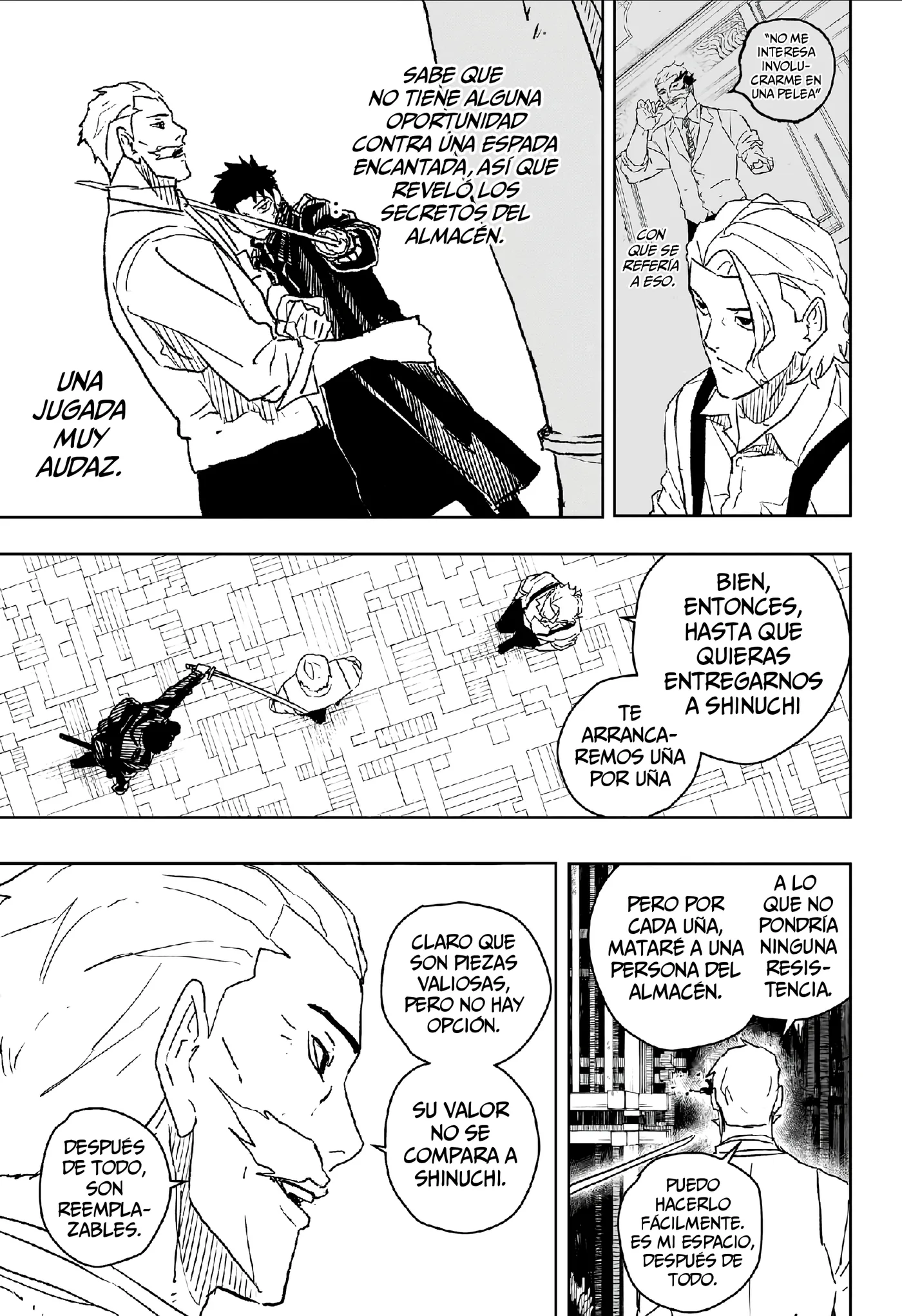 Kagurabachi capítulo 23, página 15