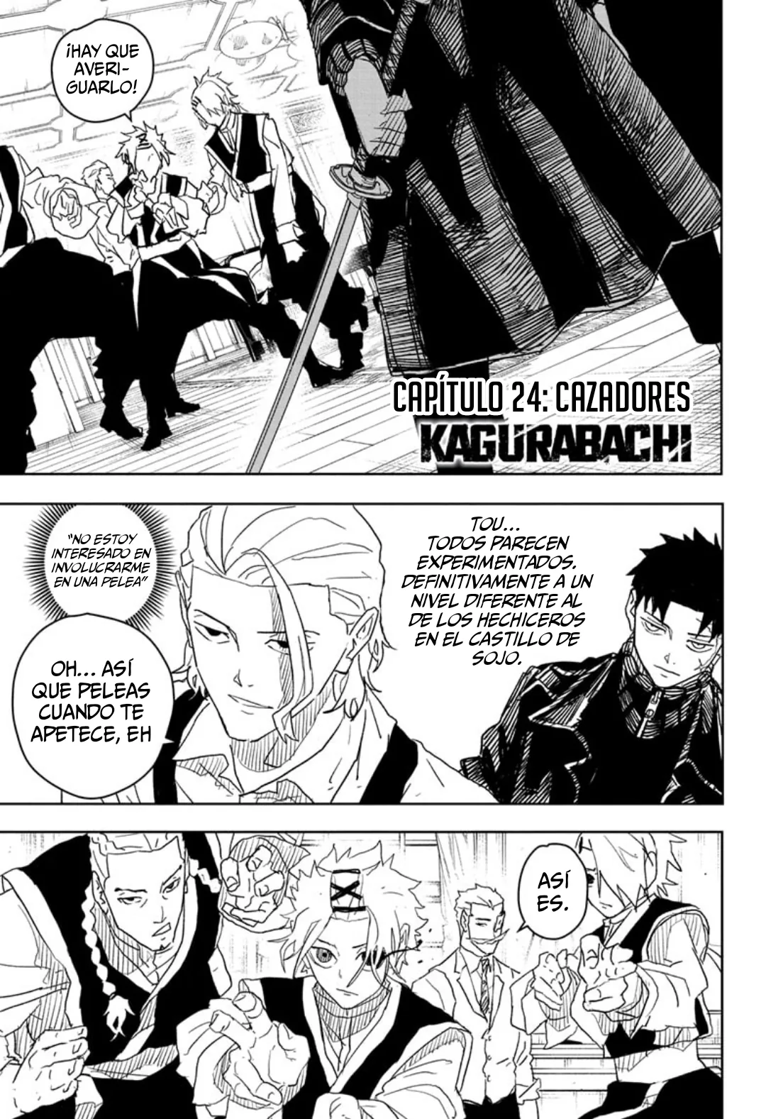 Kagurabachi capítulo 24, página 2