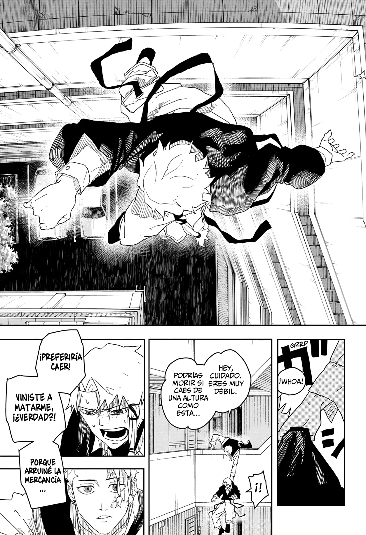 Kagurabachi capítulo 24, página 10