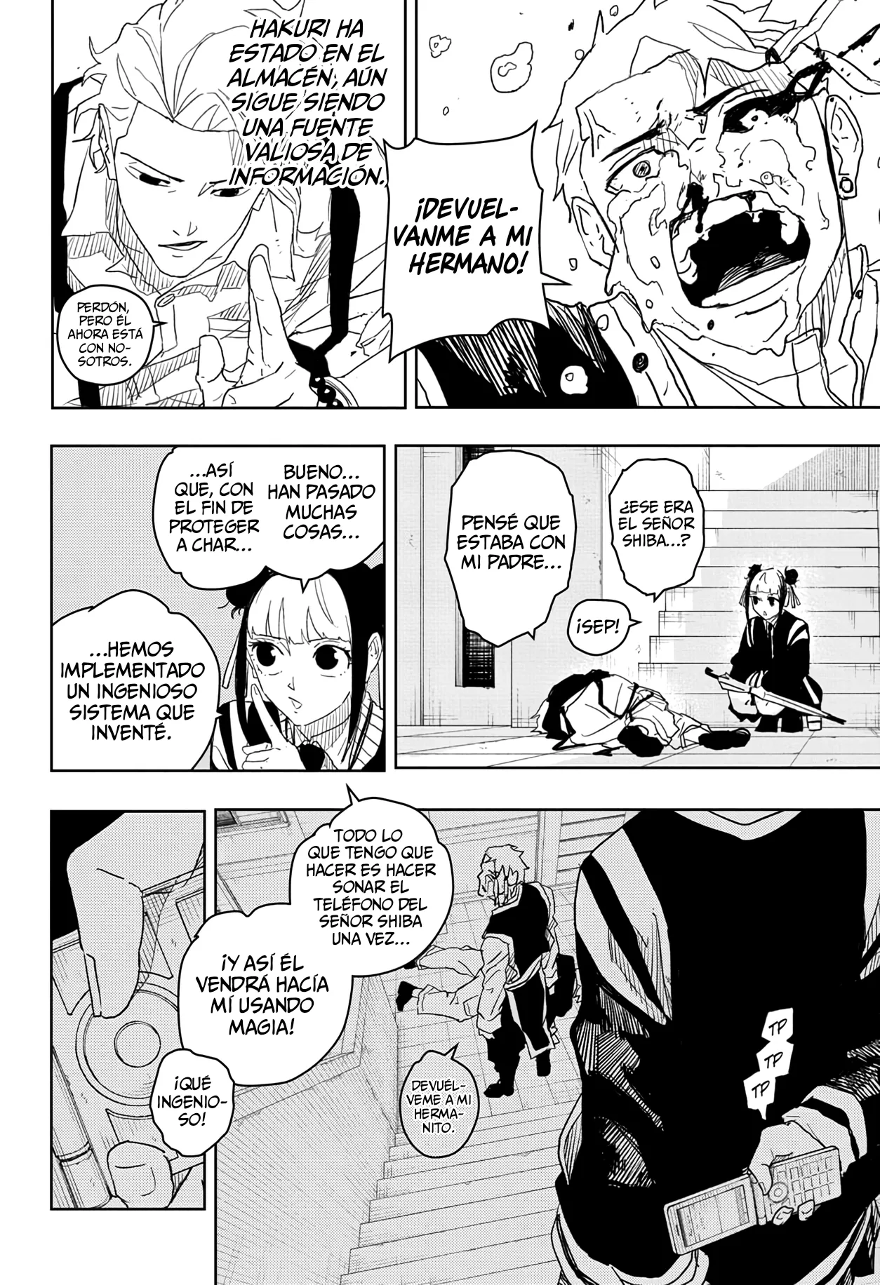 Kagurabachi capítulo 24, página 17