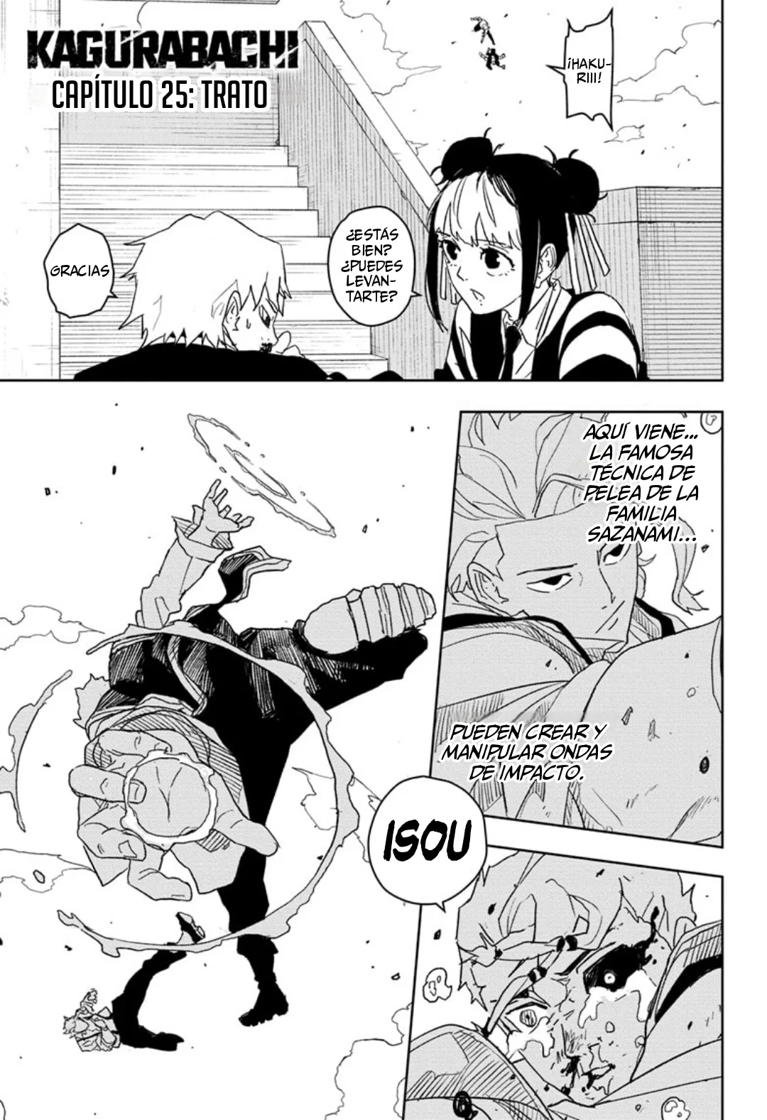 Kagurabachi capítulo 25, página 2