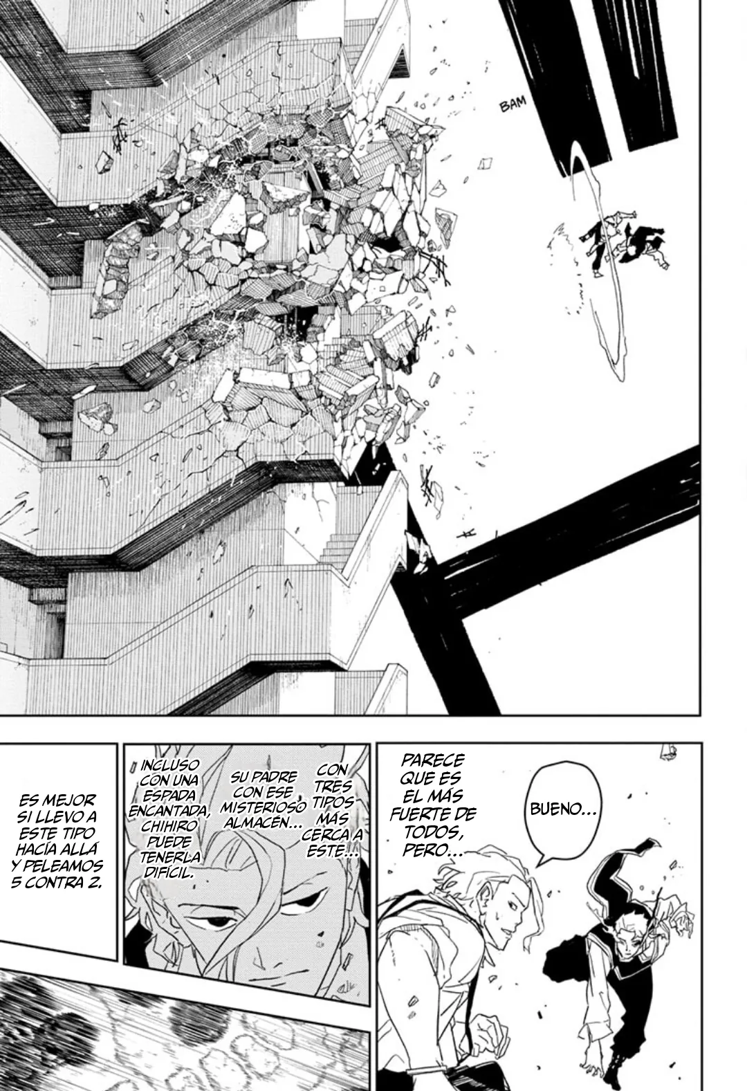 Kagurabachi capítulo 25, página 4