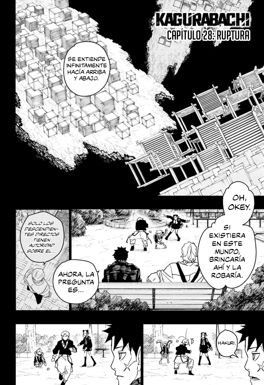 Kagurabachi capítulo 28, página 3