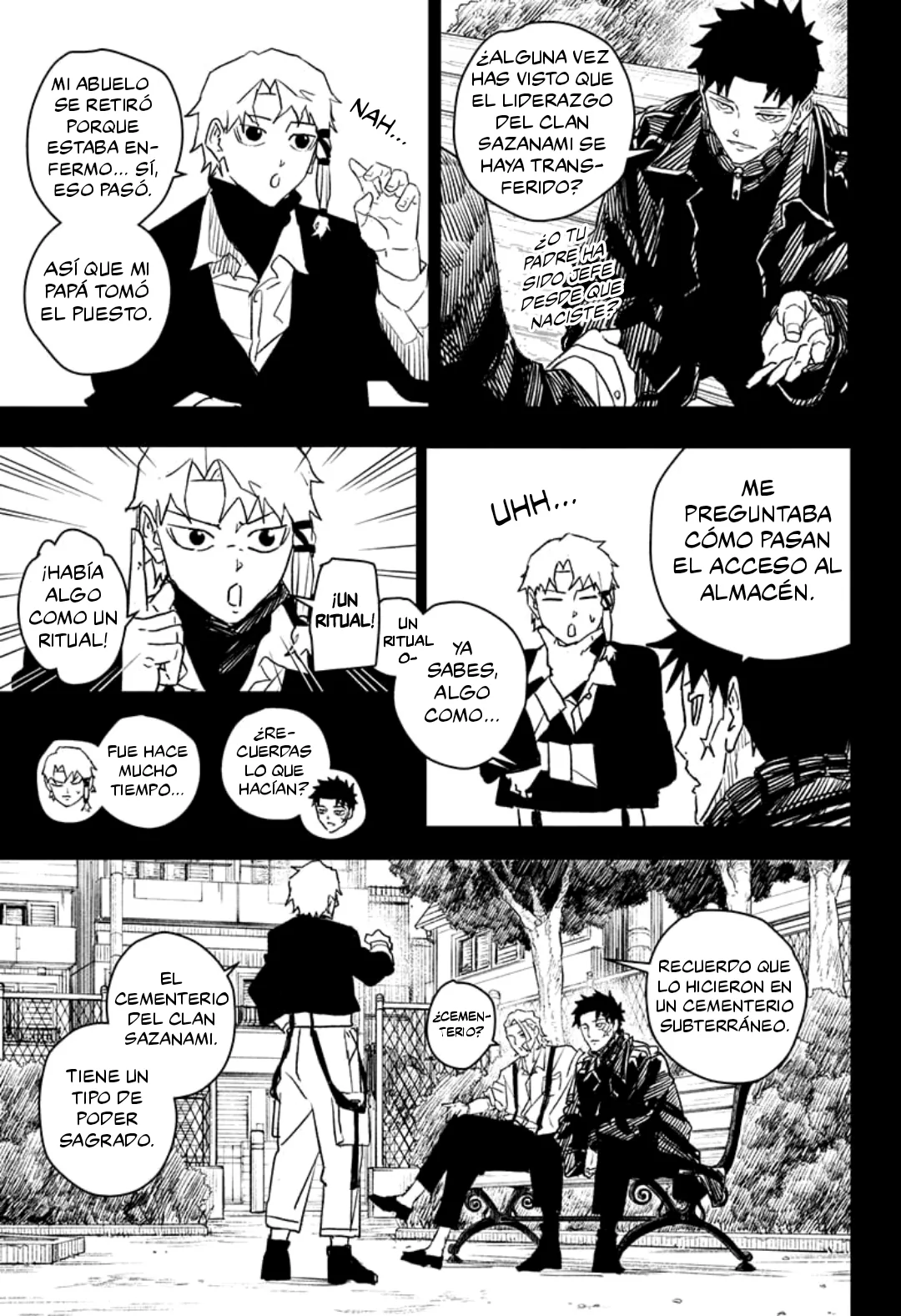 Kagurabachi capítulo 28, página 4