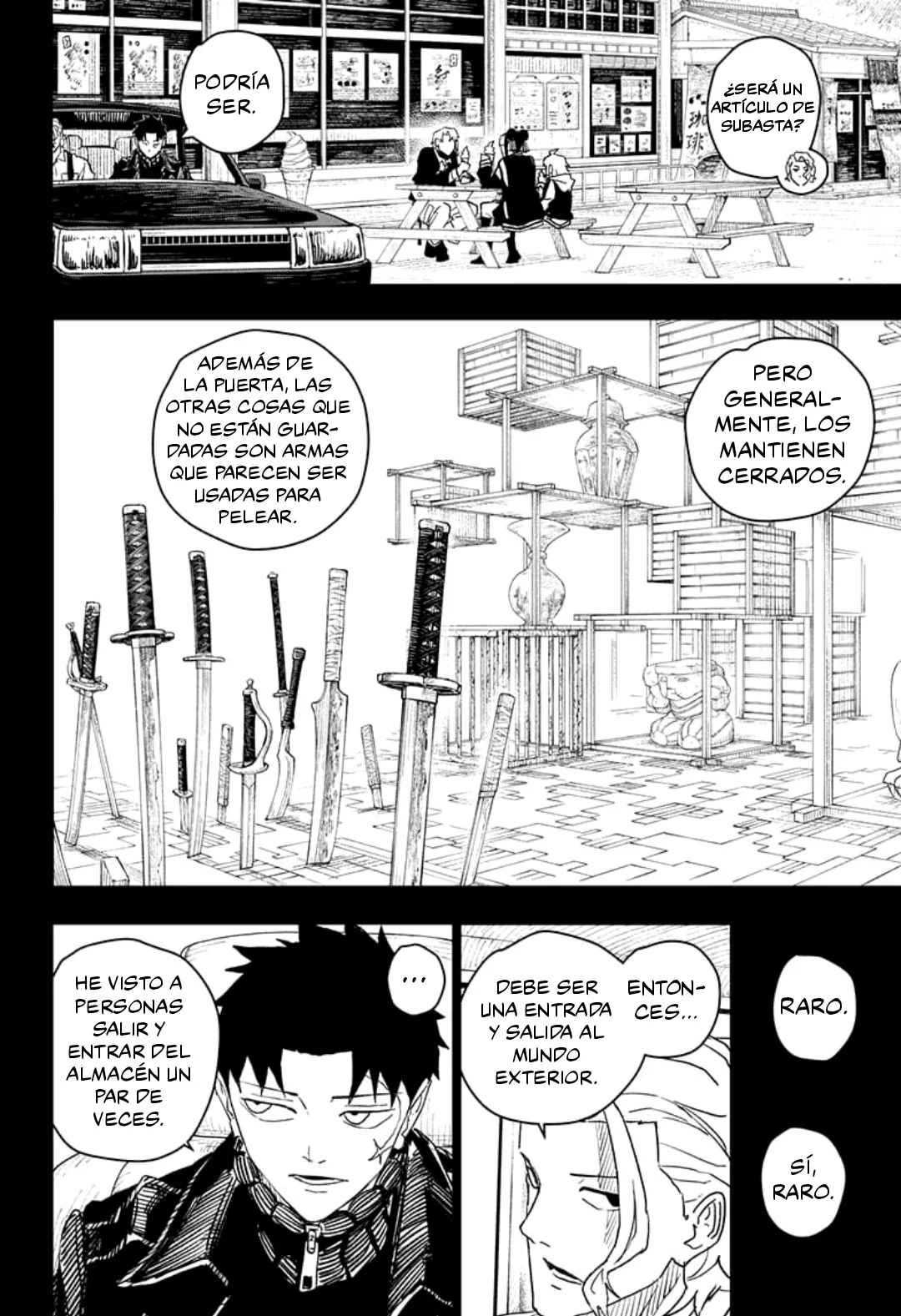 Kagurabachi capítulo 28, página 7