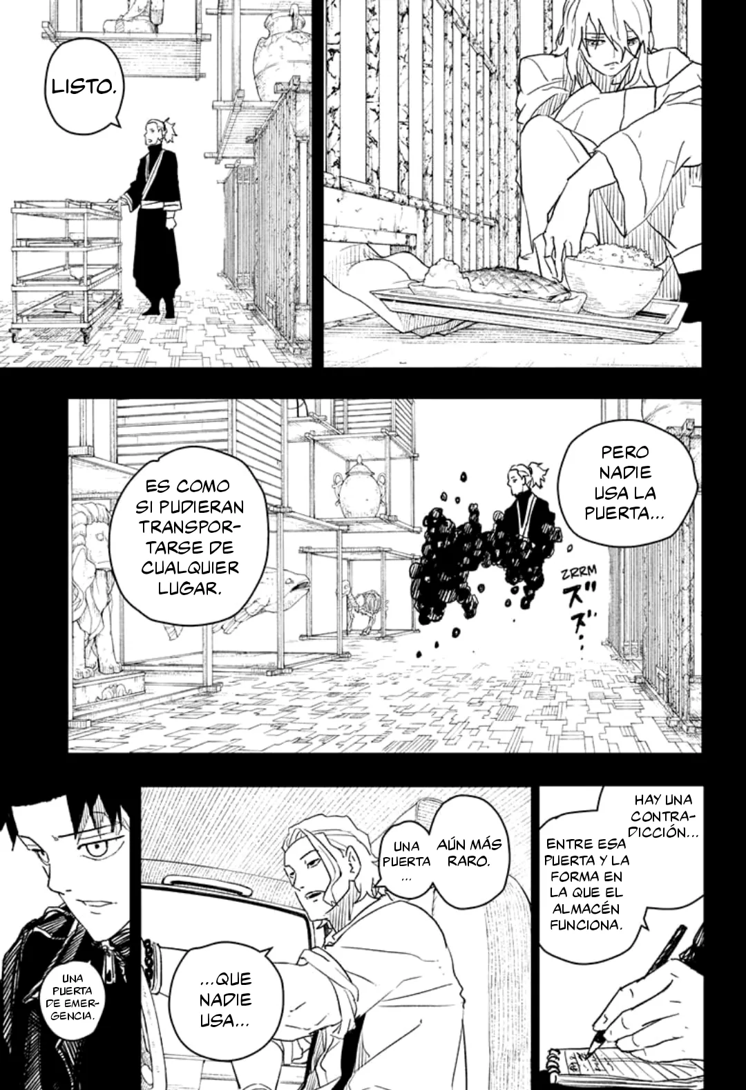 Kagurabachi capítulo 28, página 8