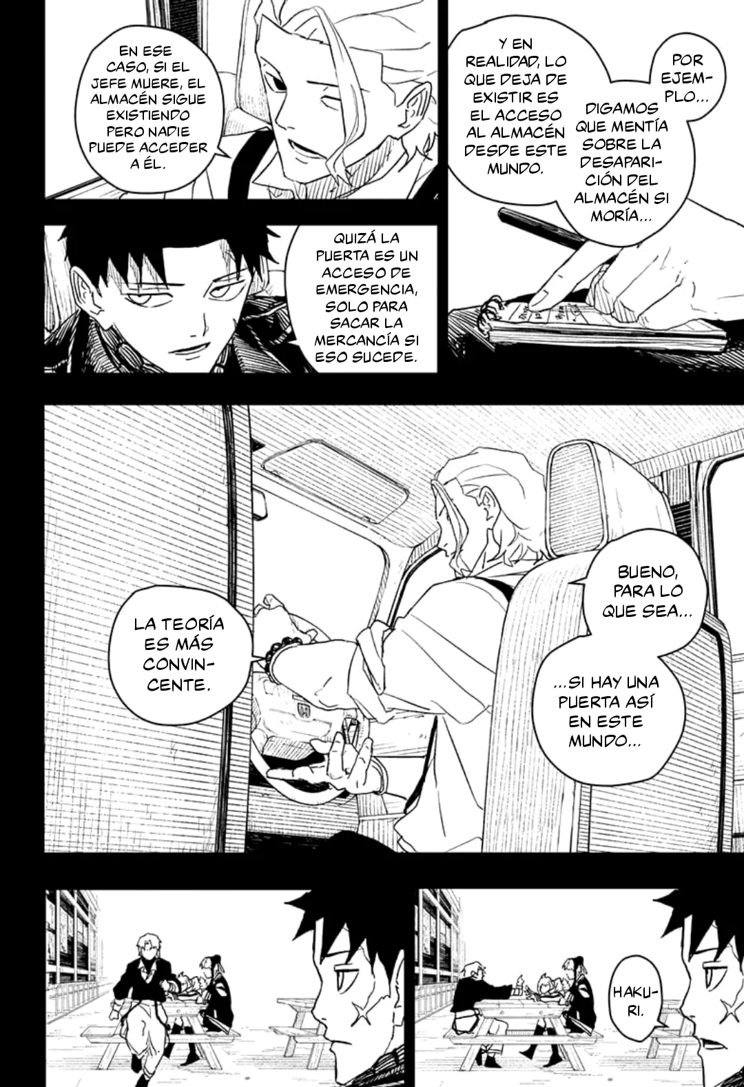 Kagurabachi capítulo 28, página 9