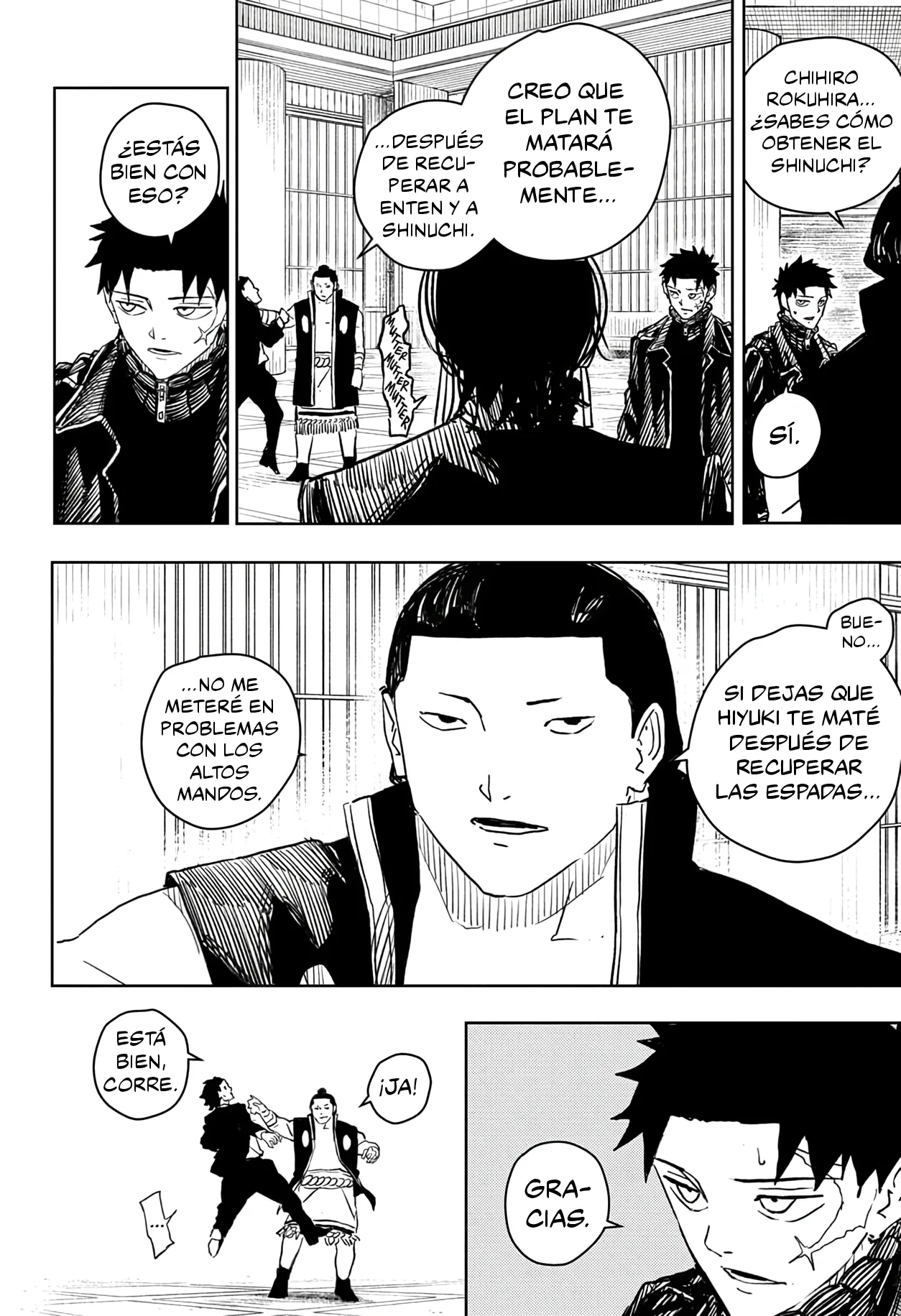 Kagurabachi capítulo 29, página 16