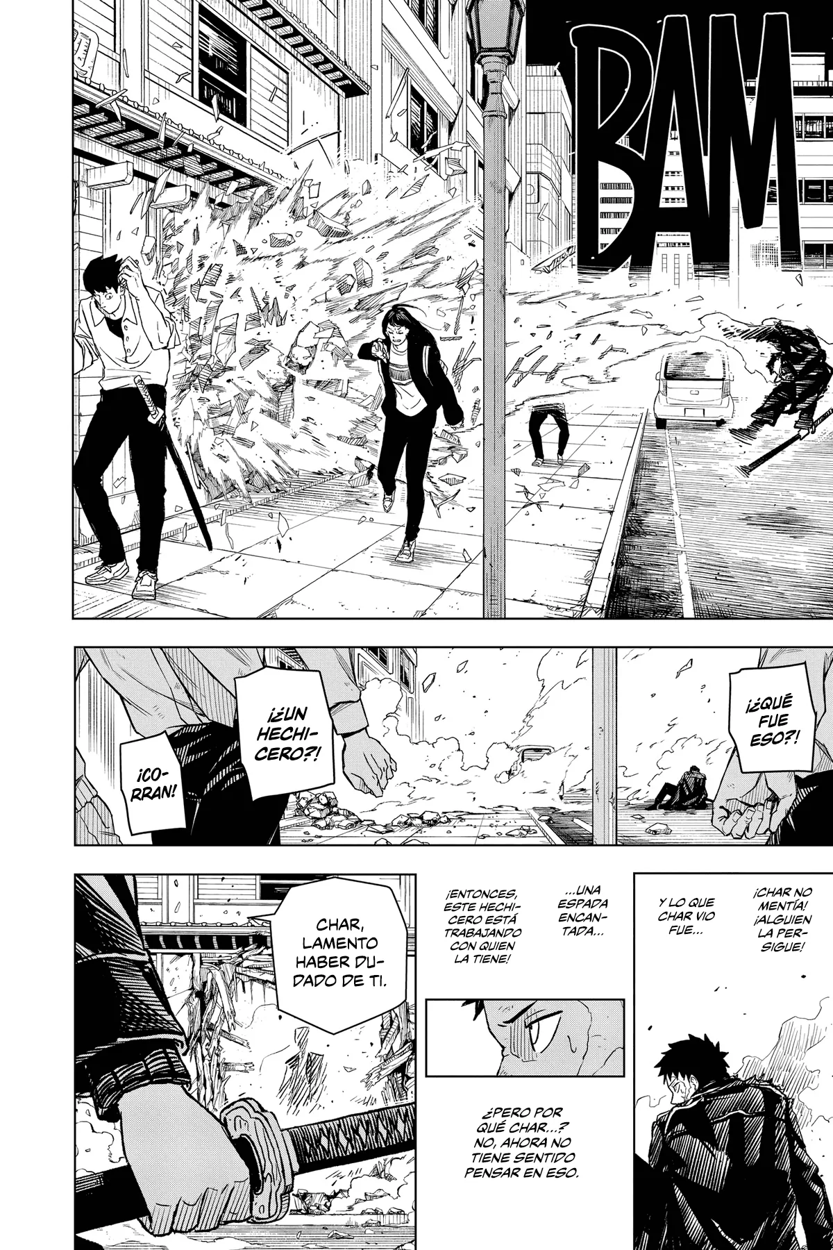 Kagurabachi capítulo 3, página 23