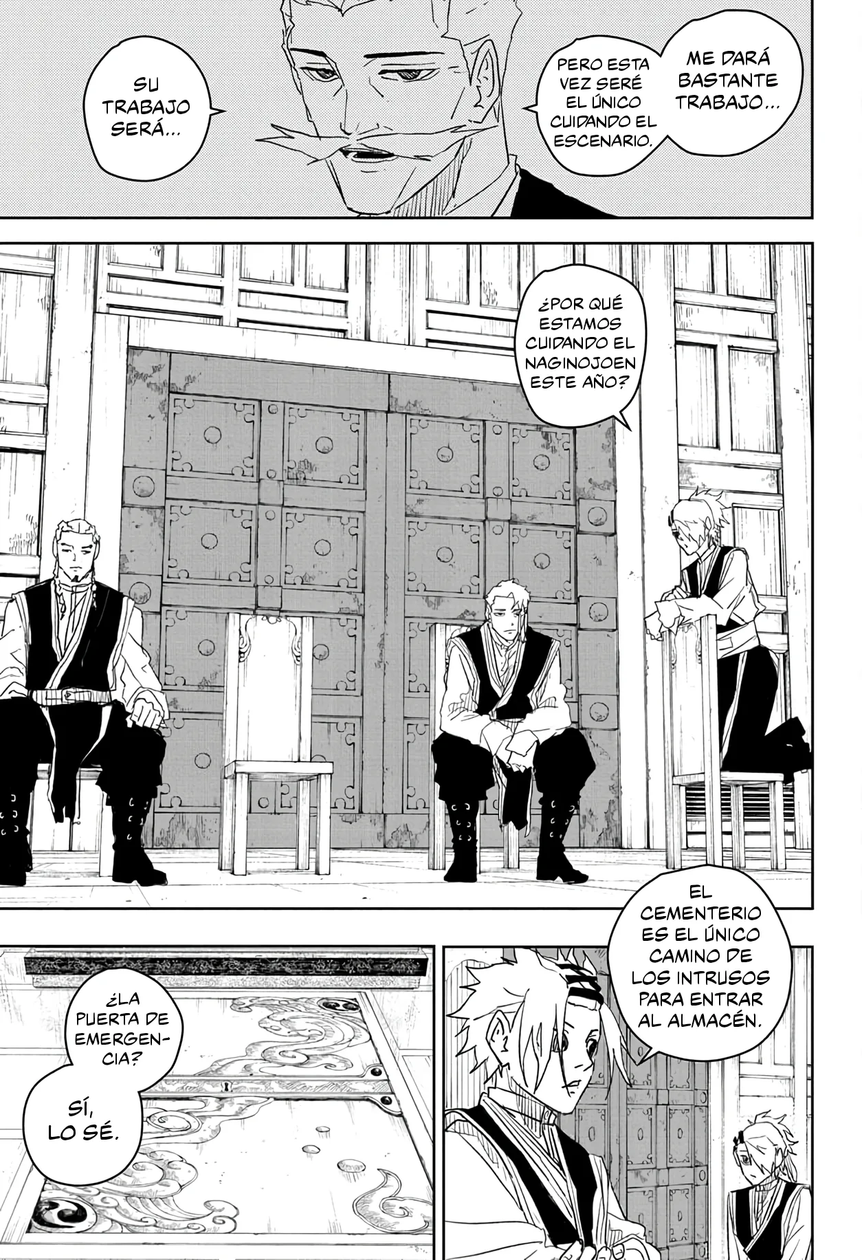Kagurabachi capítulo 30, página 4