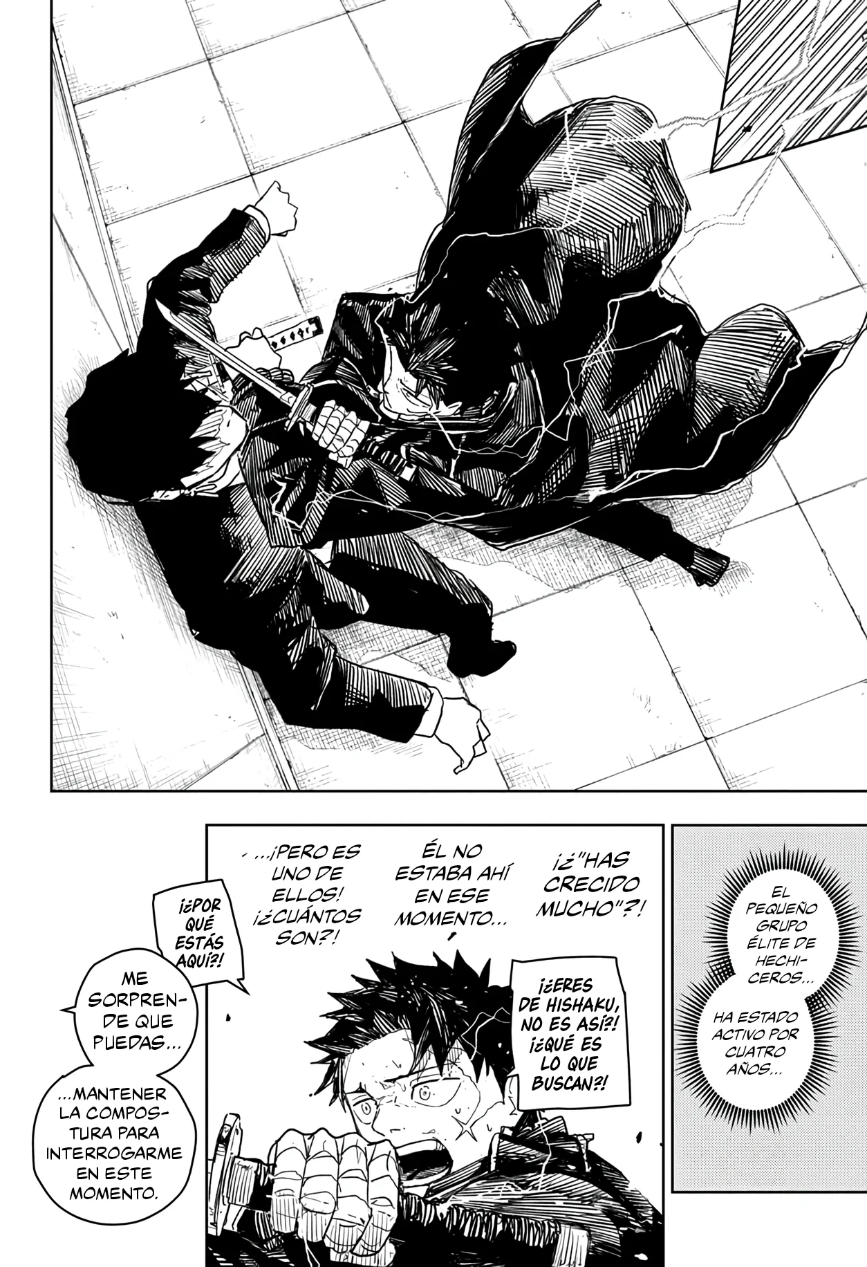Kagurabachi capítulo 31, página 5