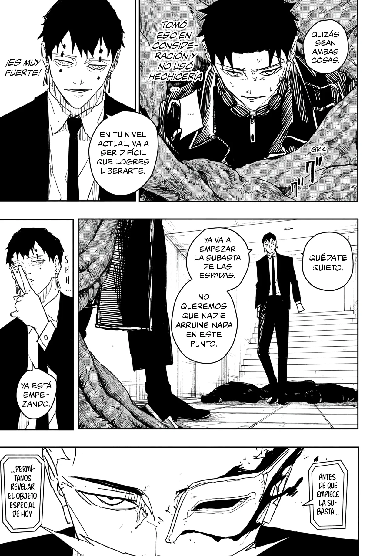 Kagurabachi capítulo 31, página 10