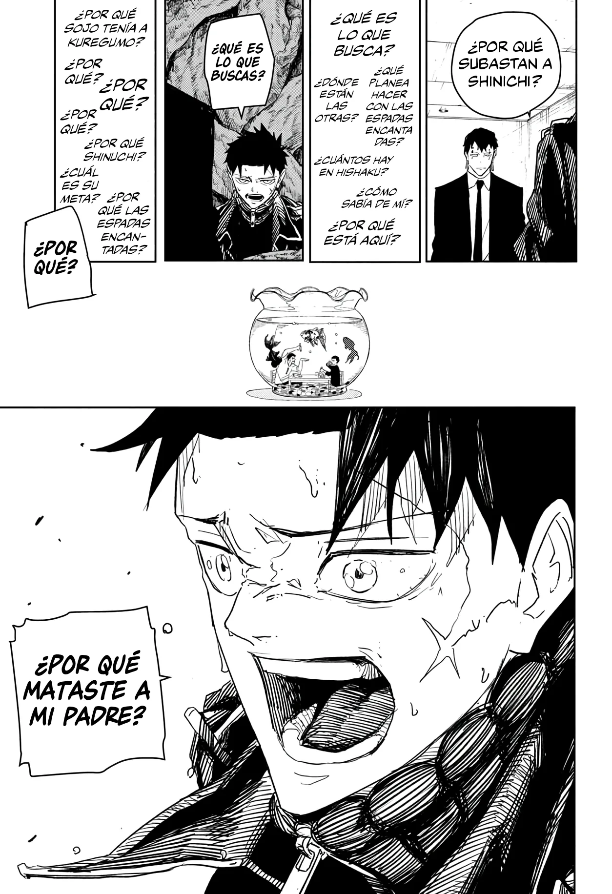Kagurabachi capítulo 31, página 12