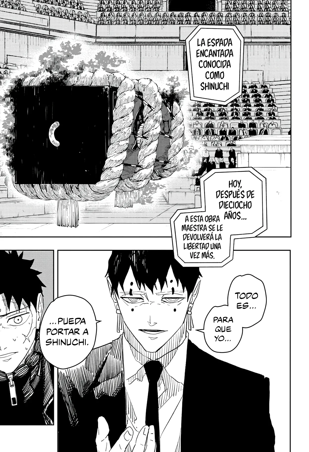 Kagurabachi capítulo 31, página 14