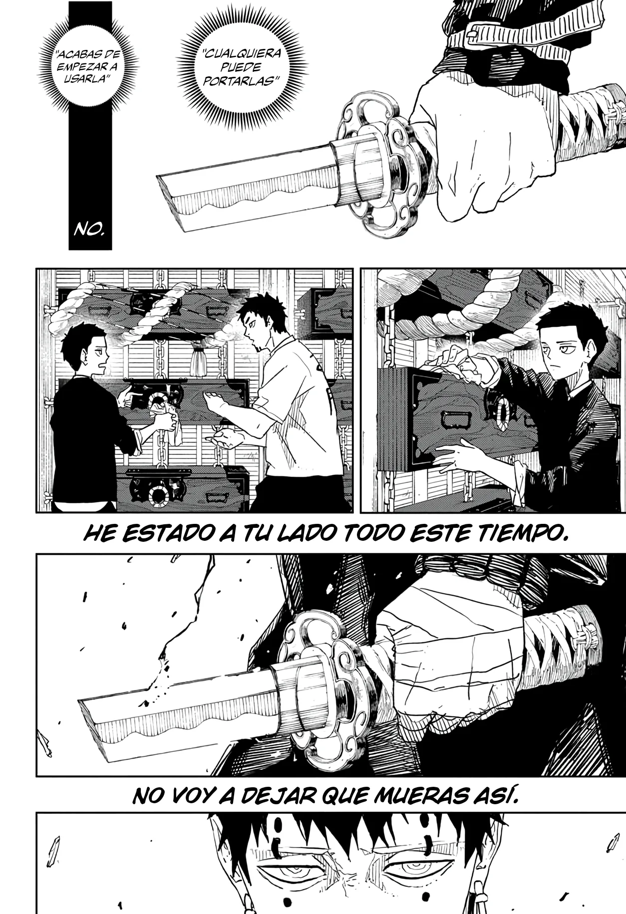 Kagurabachi capítulo 31, página 21
