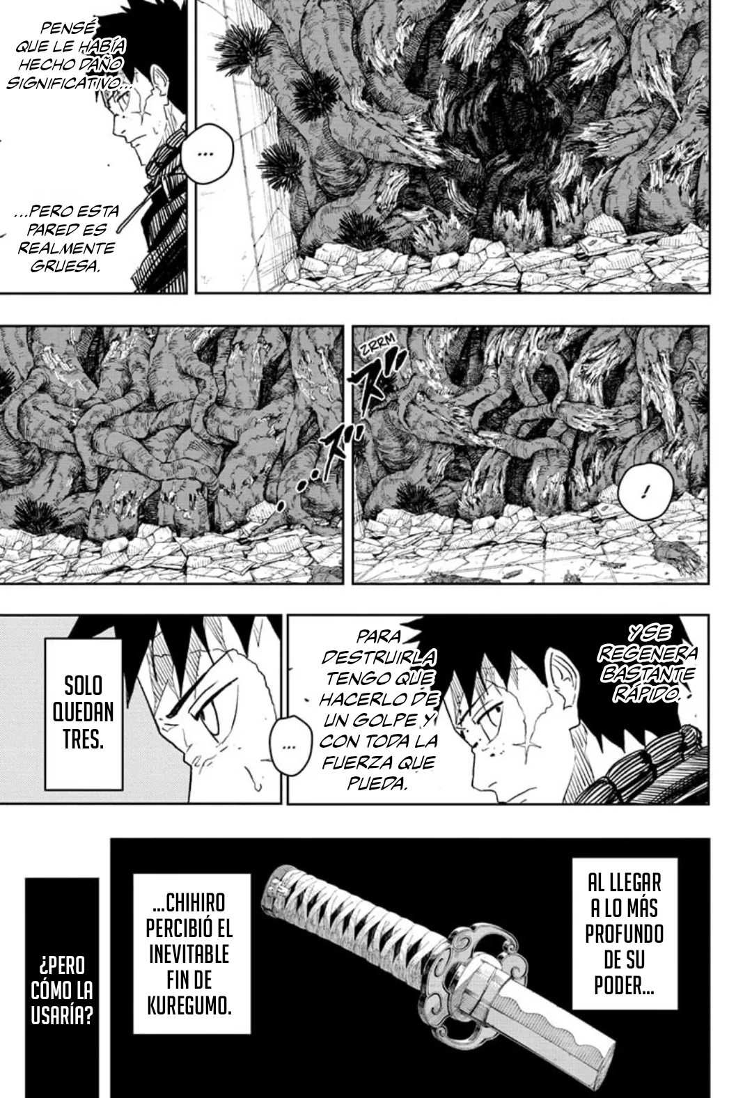 Kagurabachi capítulo 32, página 8
