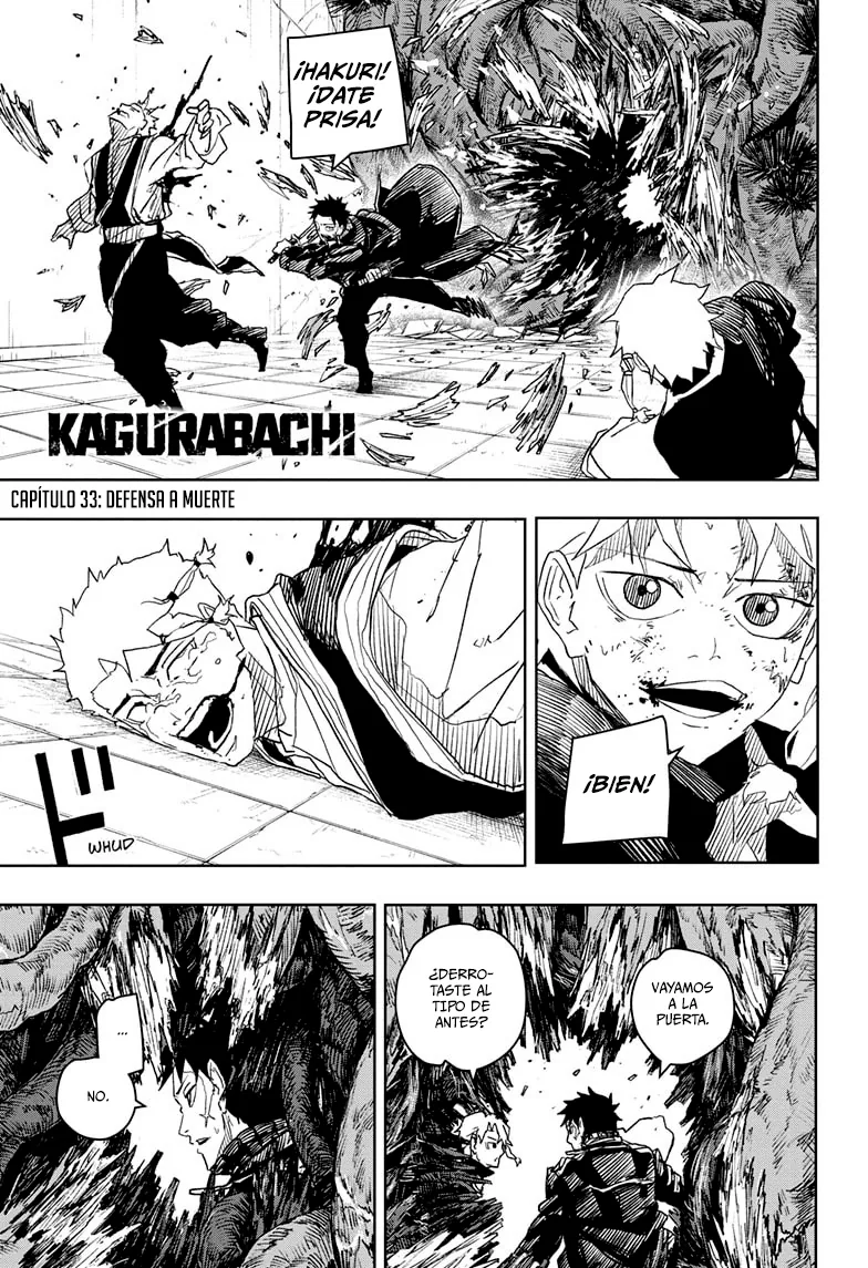 Kagurabachi capítulo 33, página 2