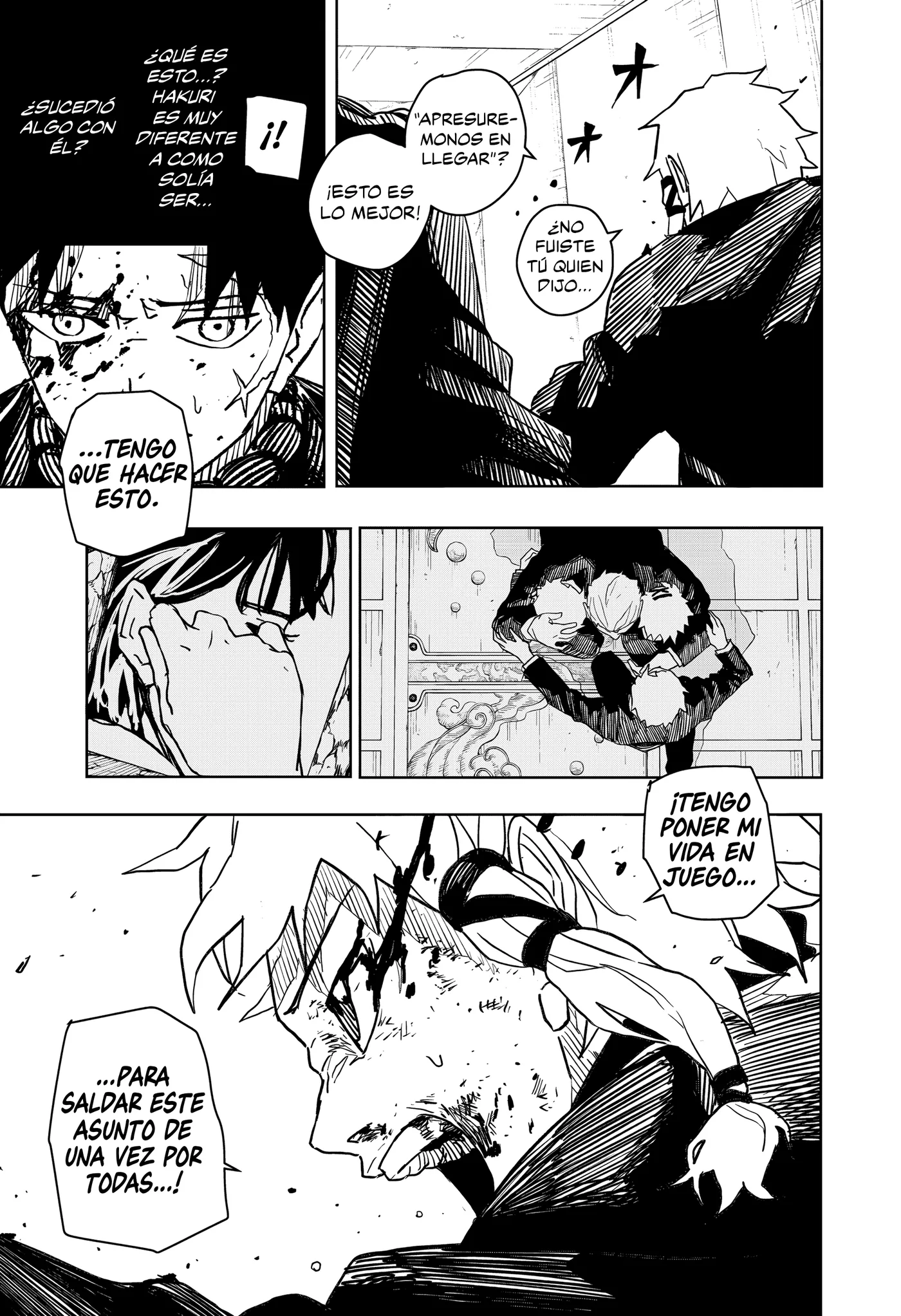 Kagurabachi capítulo 34, página 8