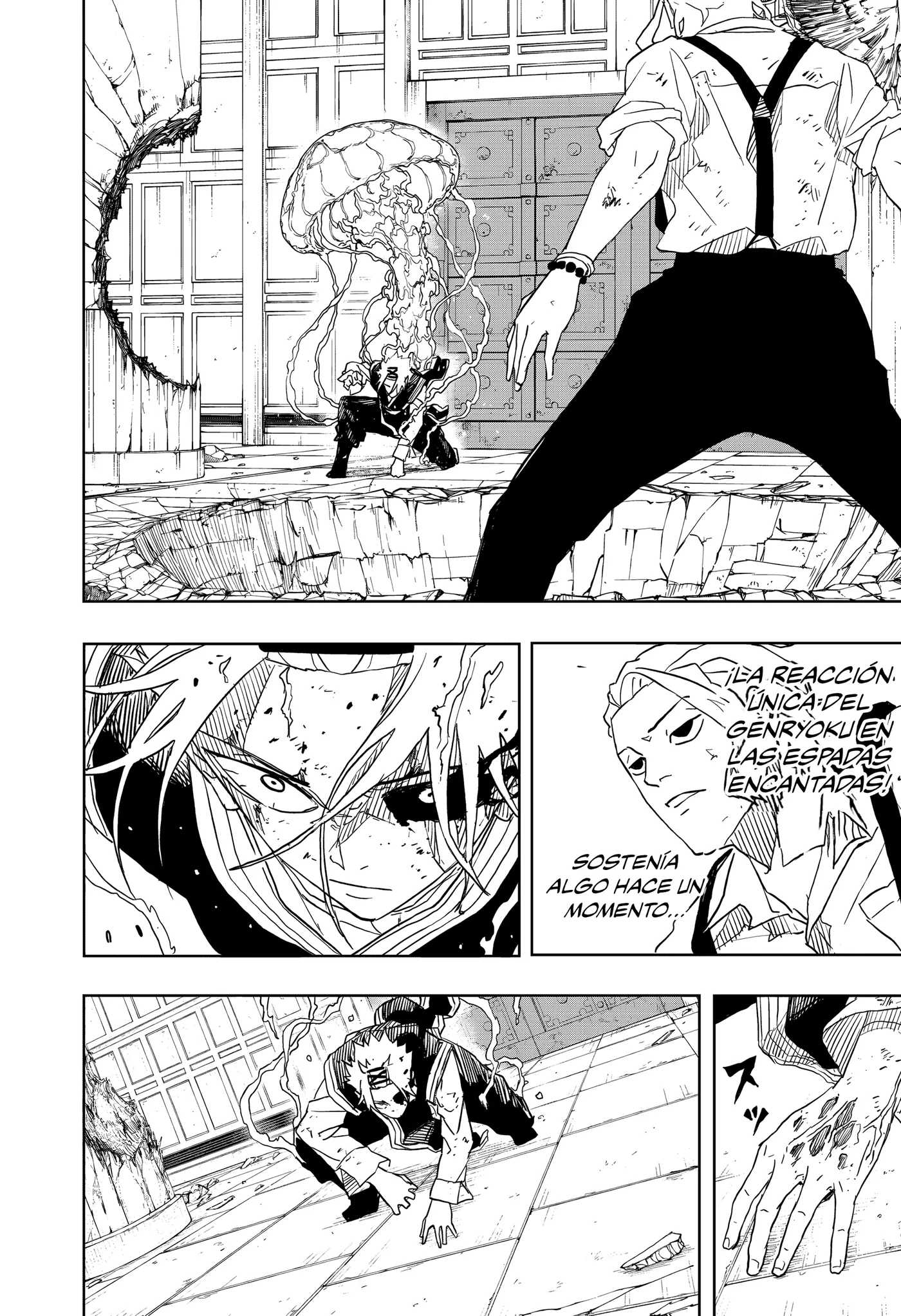 Kagurabachi capítulo 34, página 9