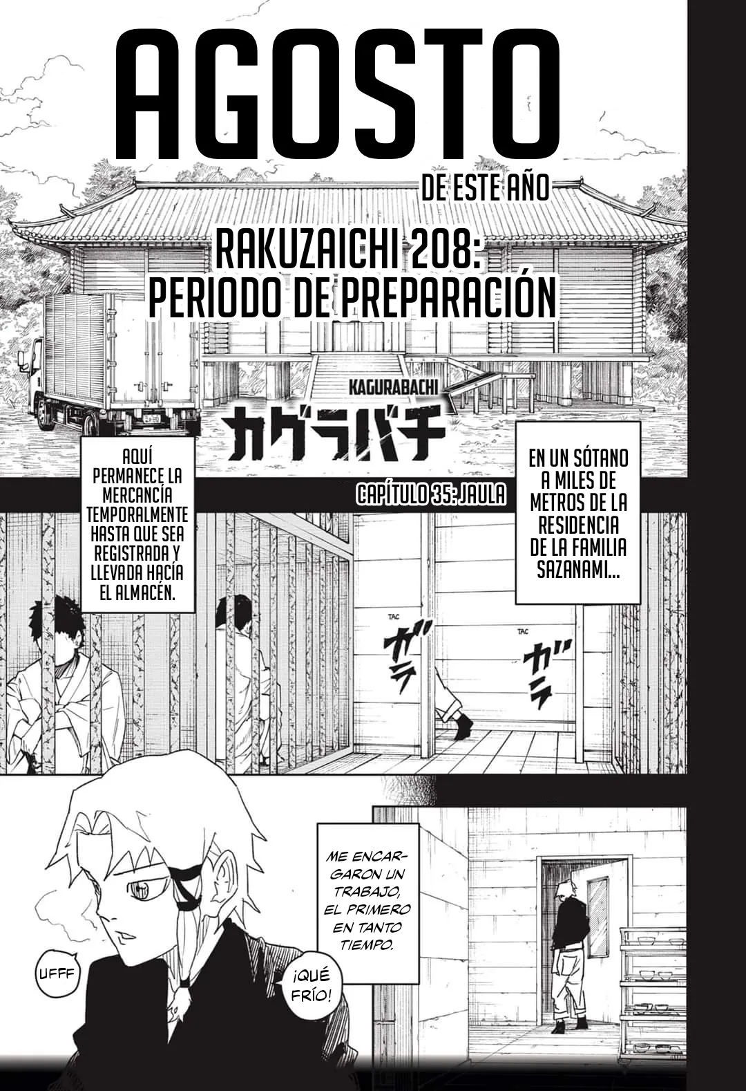 Kagurabachi capítulo 35, página 2