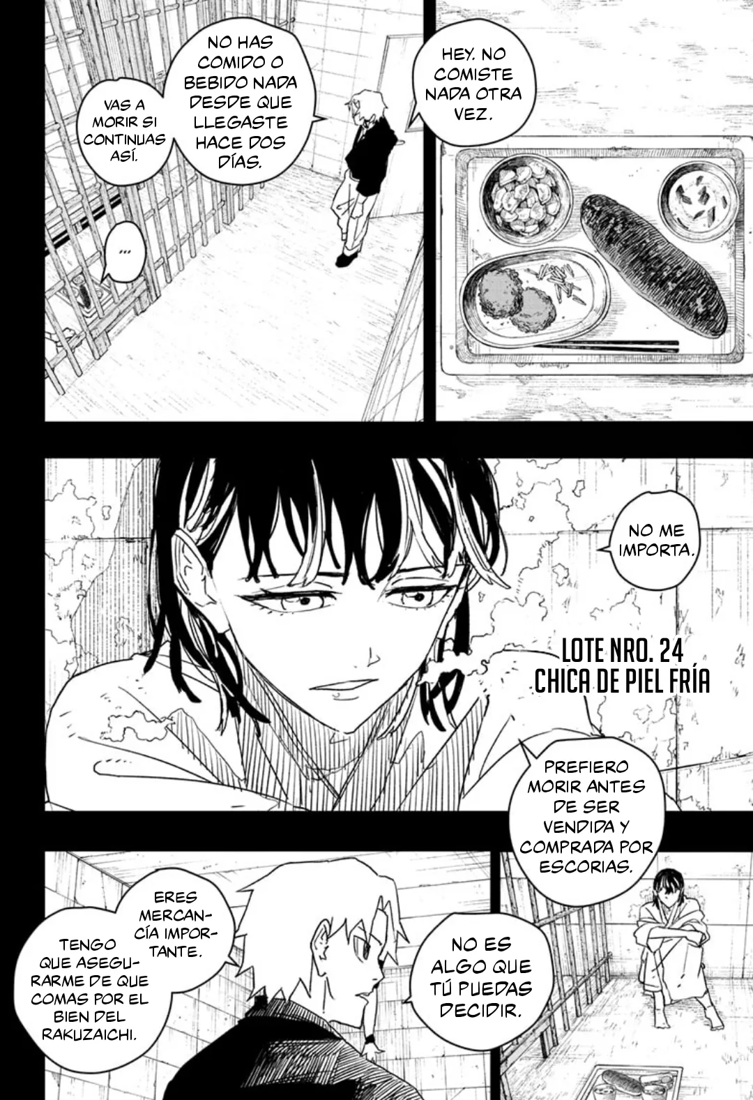 Kagurabachi capítulo 35, página 3