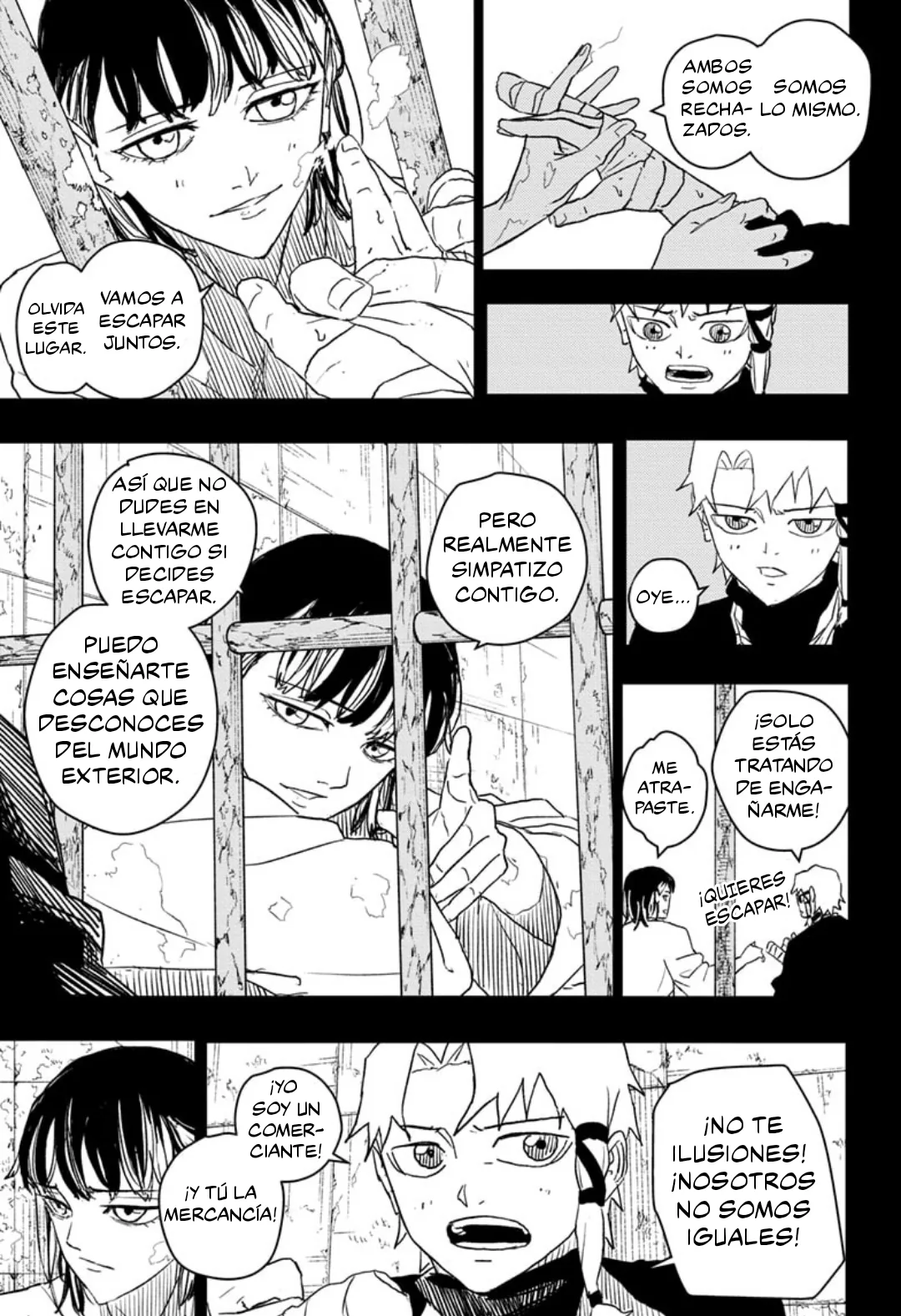 Kagurabachi capítulo 35, página 8