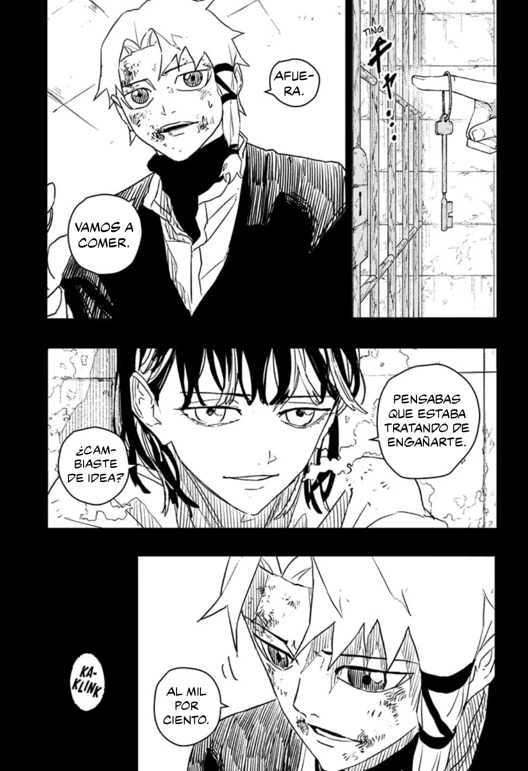 Kagurabachi capítulo 35, página 14