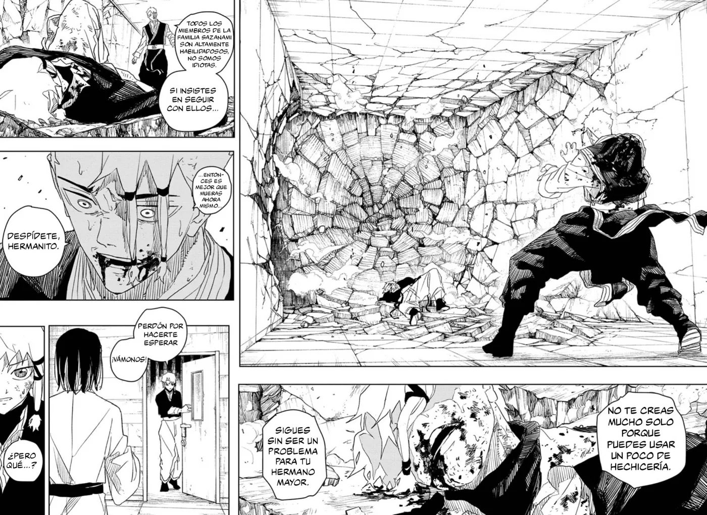 Kagurabachi capítulo 35, página 15