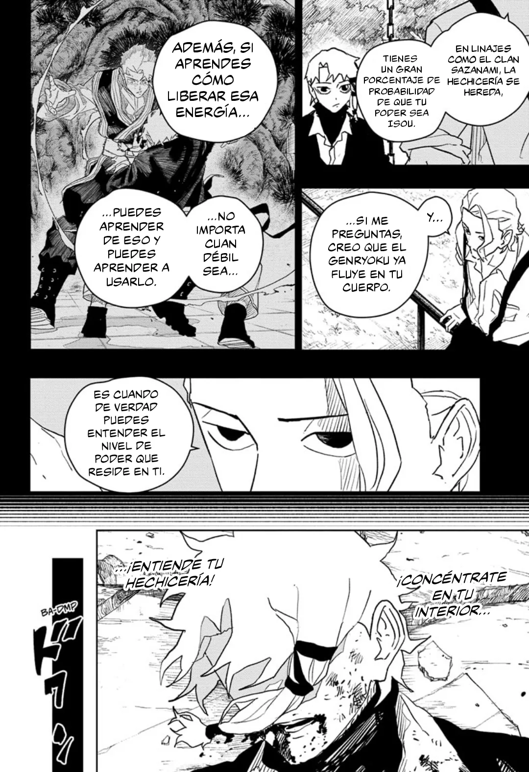 Kagurabachi capítulo 36, página 3