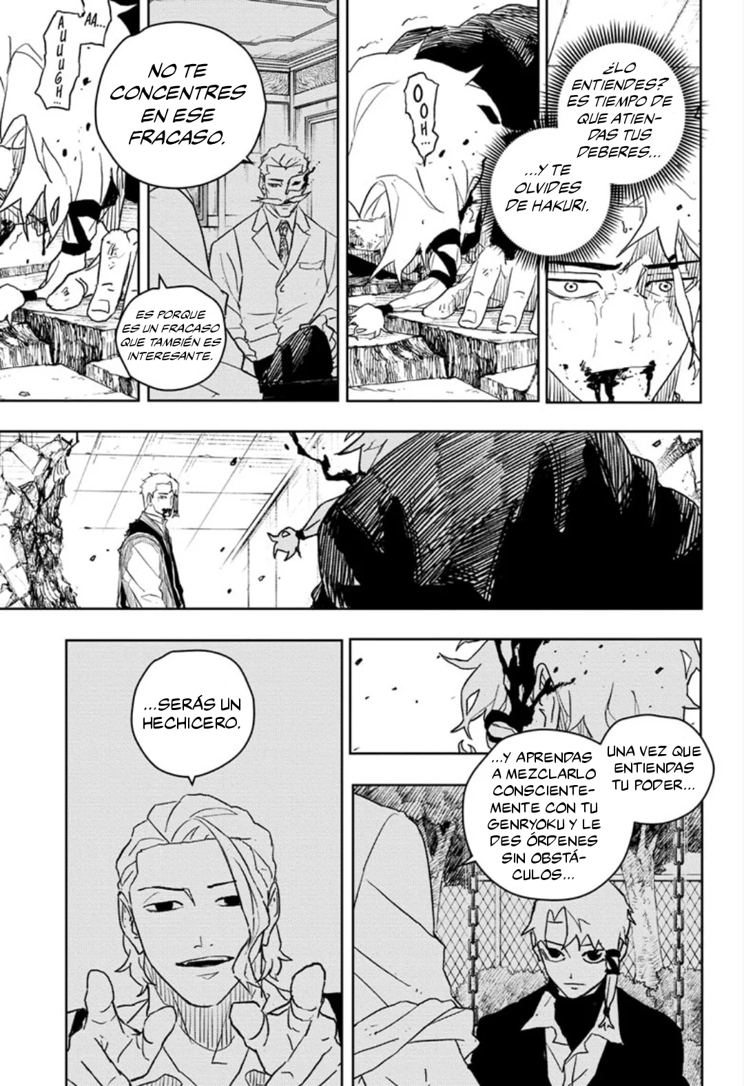 Kagurabachi capítulo 36, página 8