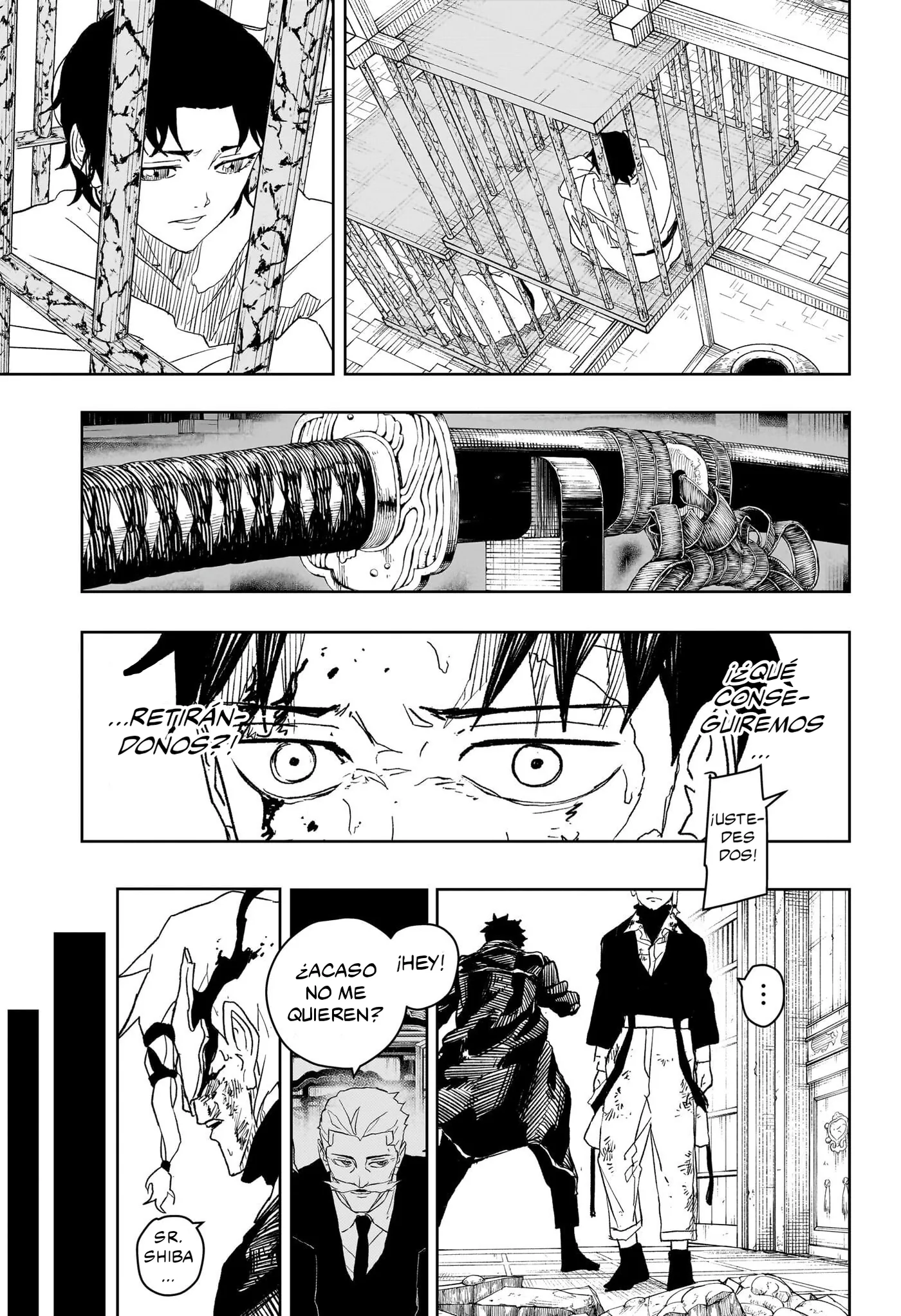 Kagurabachi capítulo 37, página 8