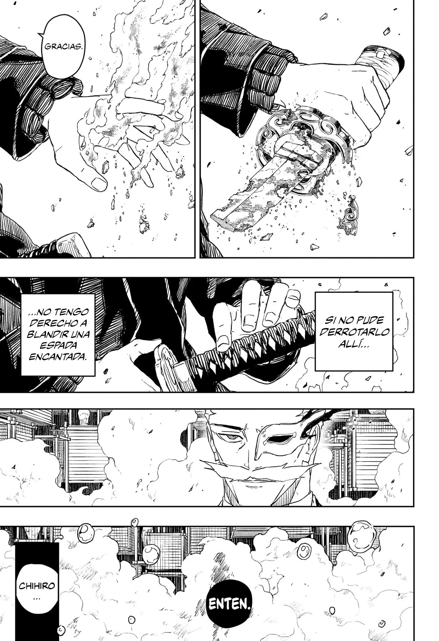 Kagurabachi capítulo 37, página 18