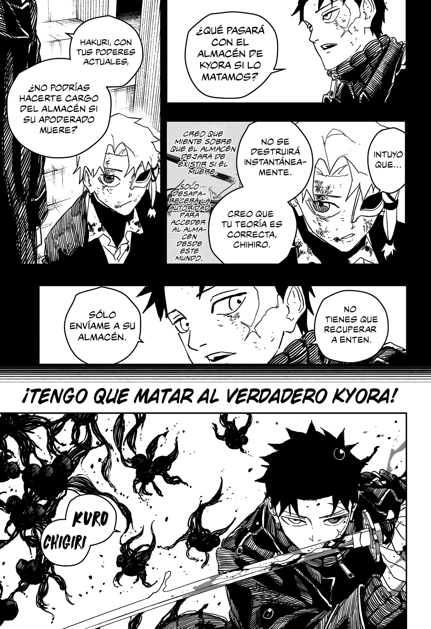 Kagurabachi capítulo 38, página 6