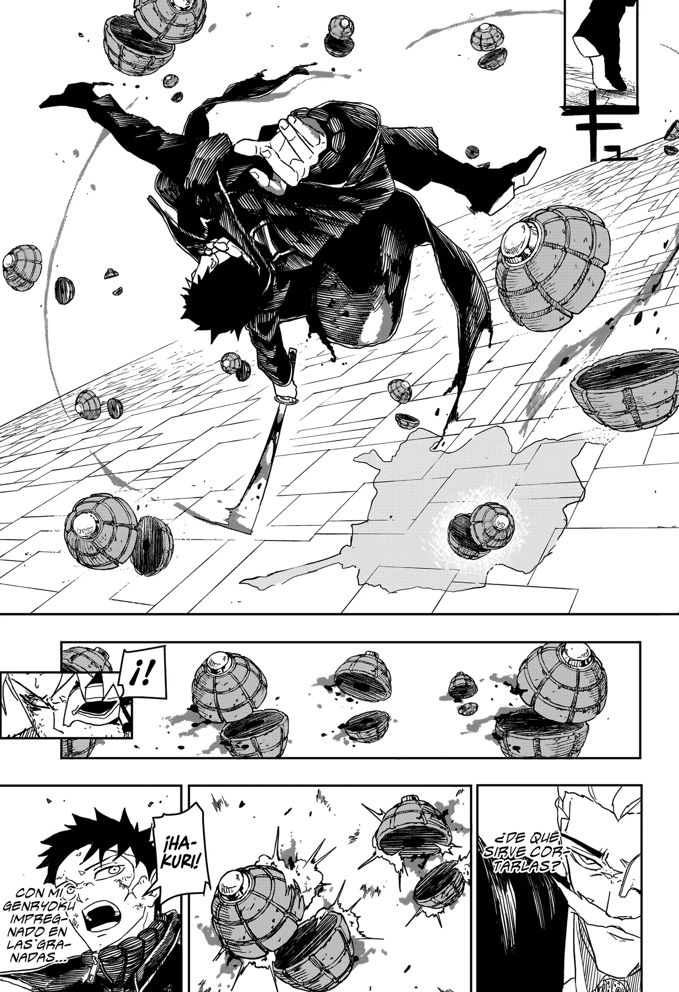 Kagurabachi capítulo 38, página 14