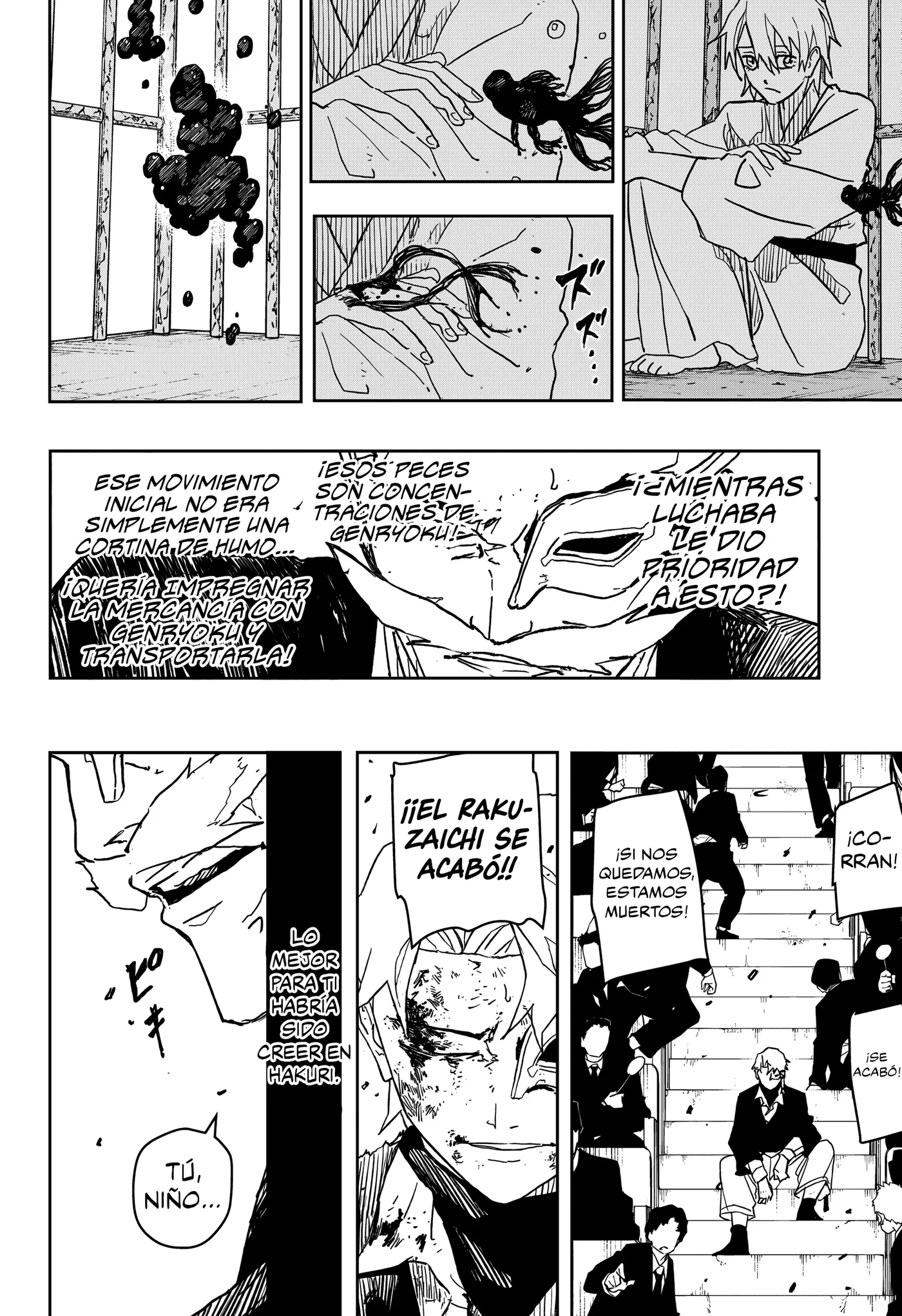 Kagurabachi capítulo 38, página 19
