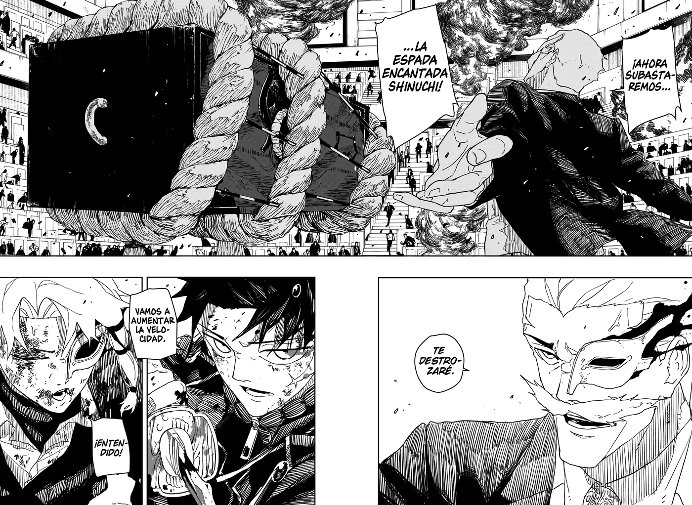 Kagurabachi capítulo 38, página 21