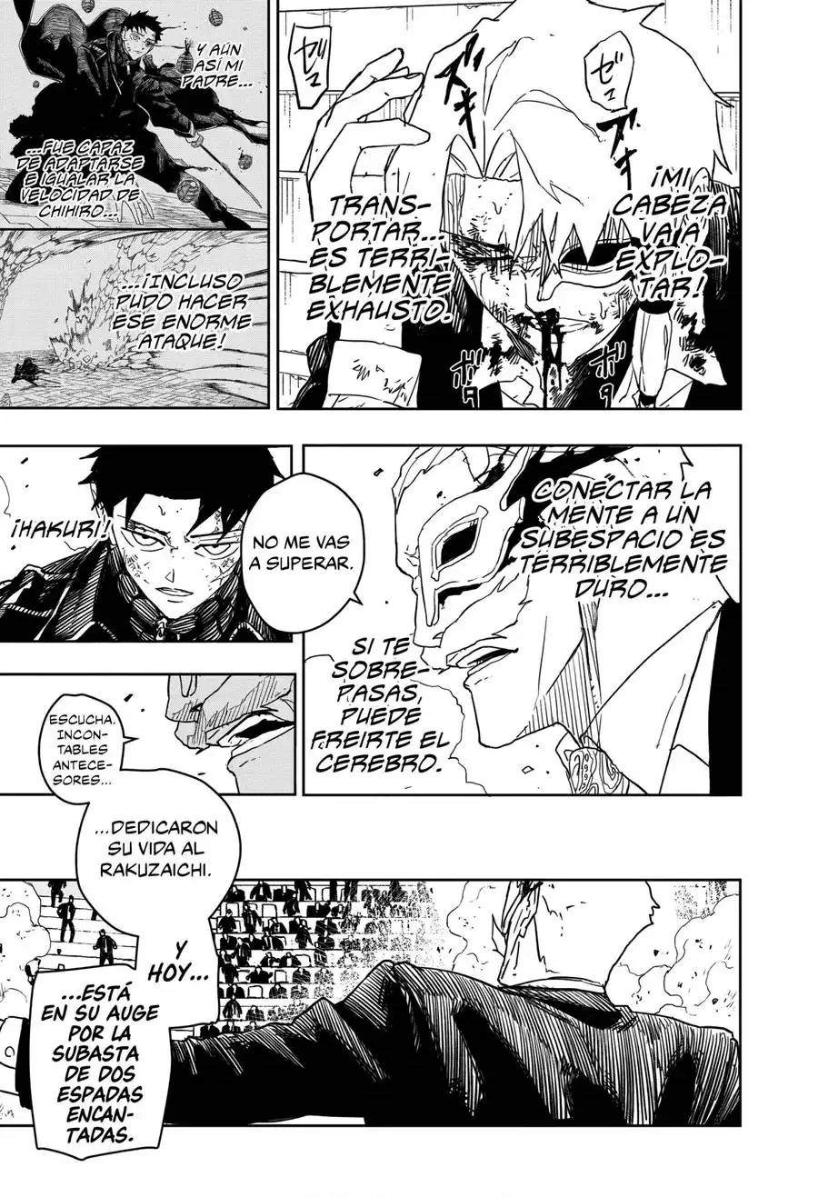 Kagurabachi capítulo 39, página 4