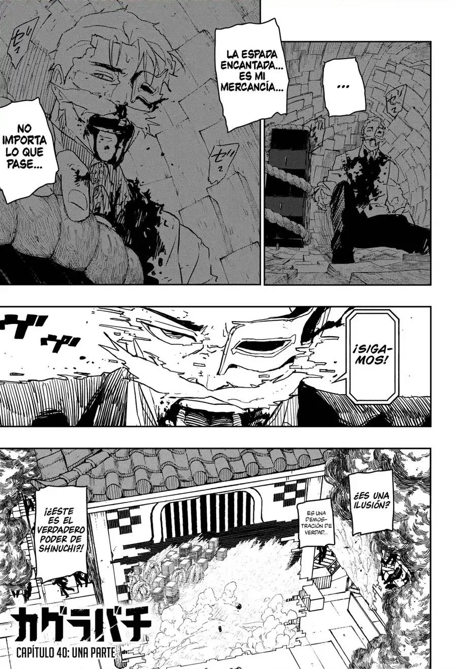 Kagurabachi capítulo 40, página 2
