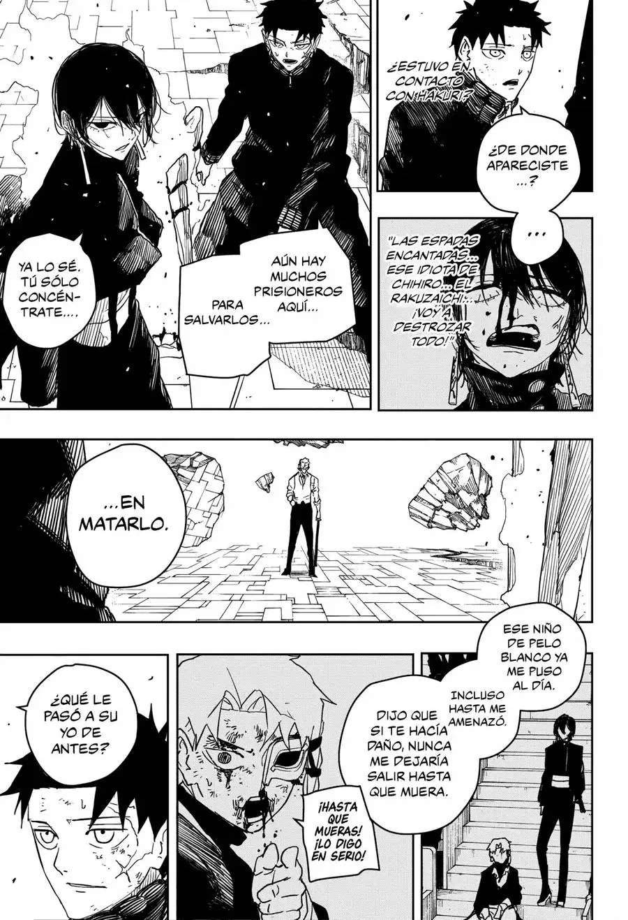 Kagurabachi capítulo 41, página 9
