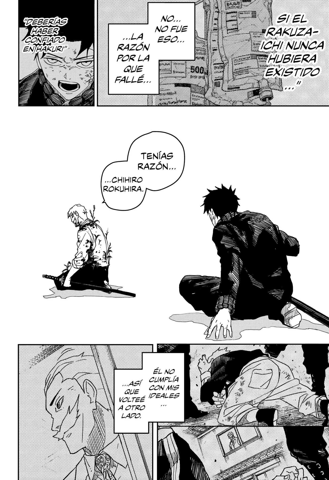 Kagurabachi capítulo 43, página 16