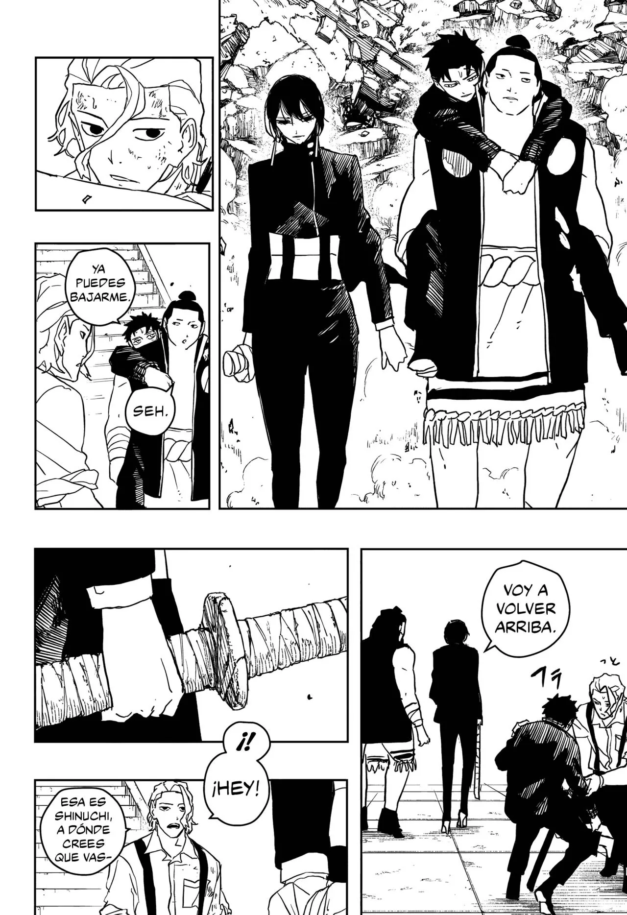 Kagurabachi capítulo 44, página 10