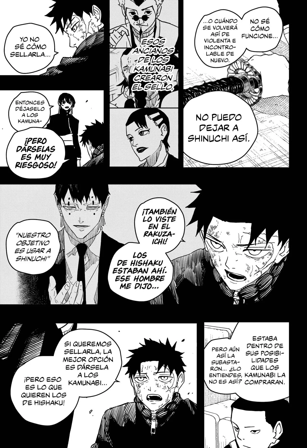 Kagurabachi capítulo 44, página 18