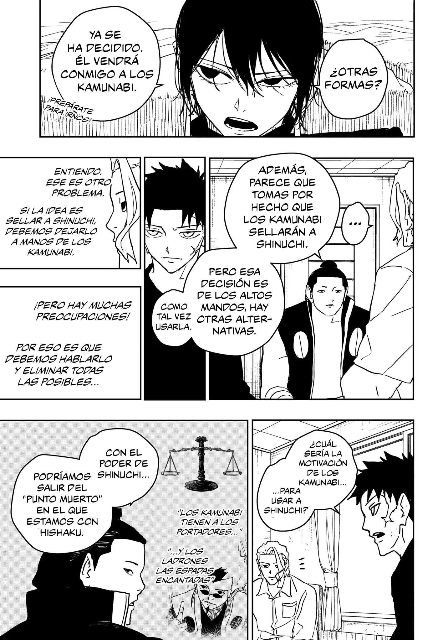 Kagurabachi capítulo 45, página 10