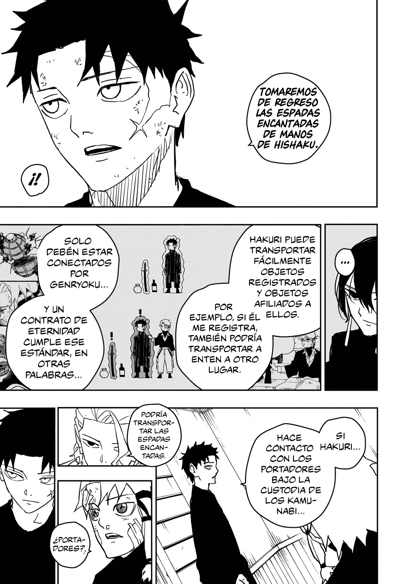 Kagurabachi capítulo 45, página 12