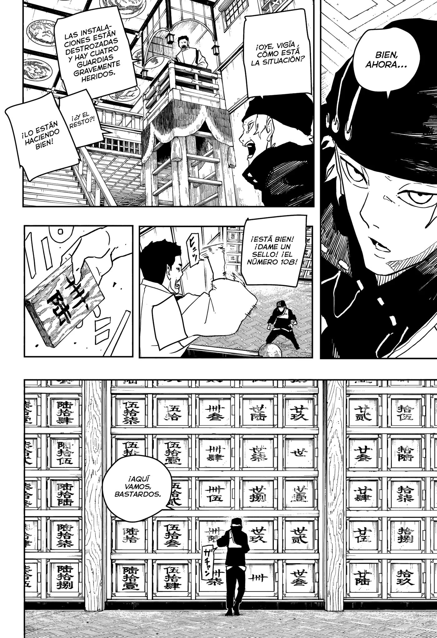 Kagurabachi capítulo 48, página 9