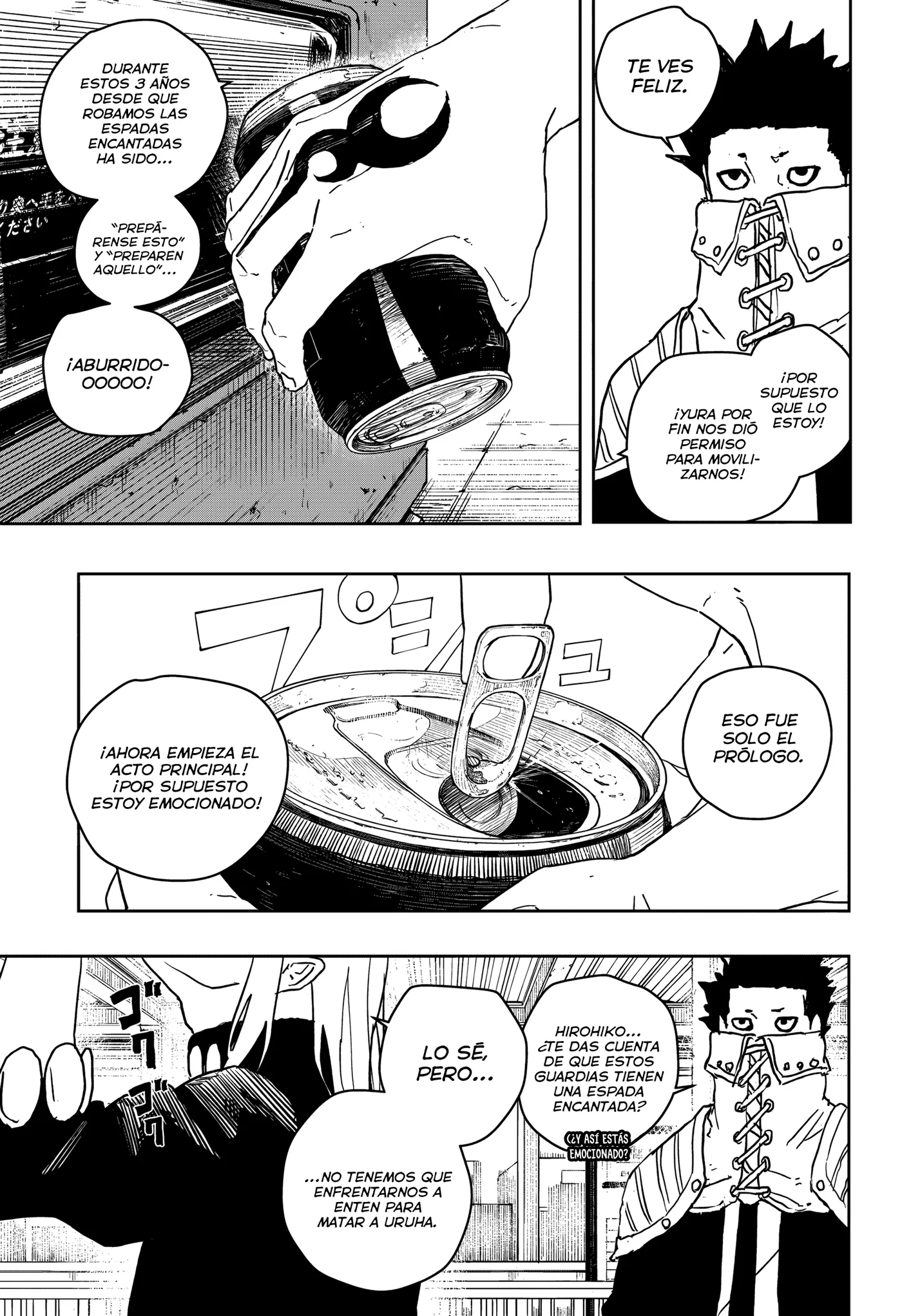 Kagurabachi capítulo 48, página 16