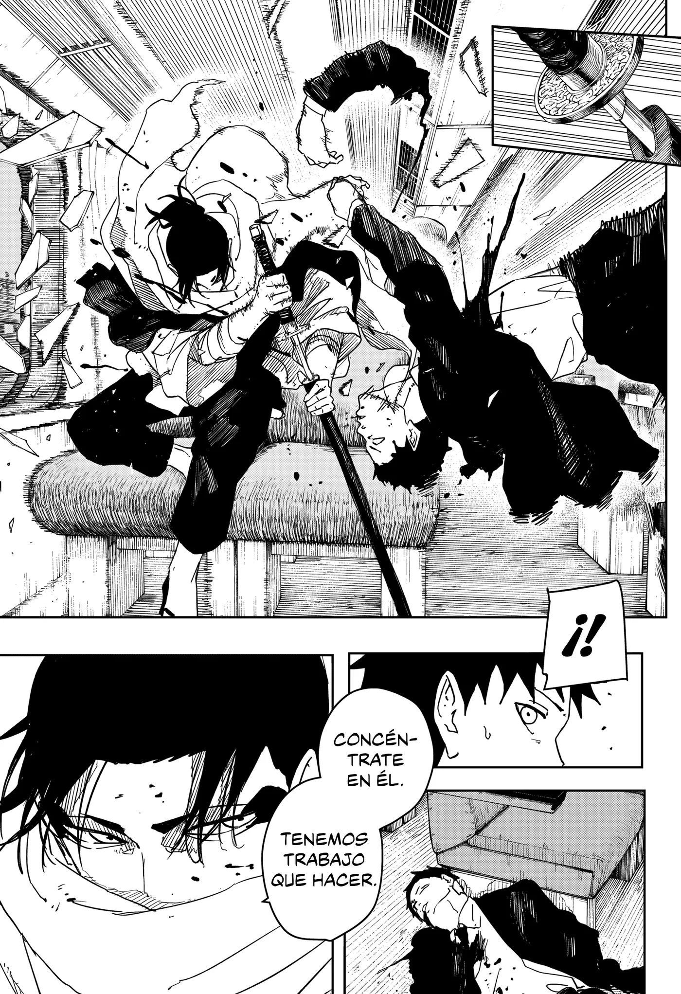 Kagurabachi capítulo 49, página 4
