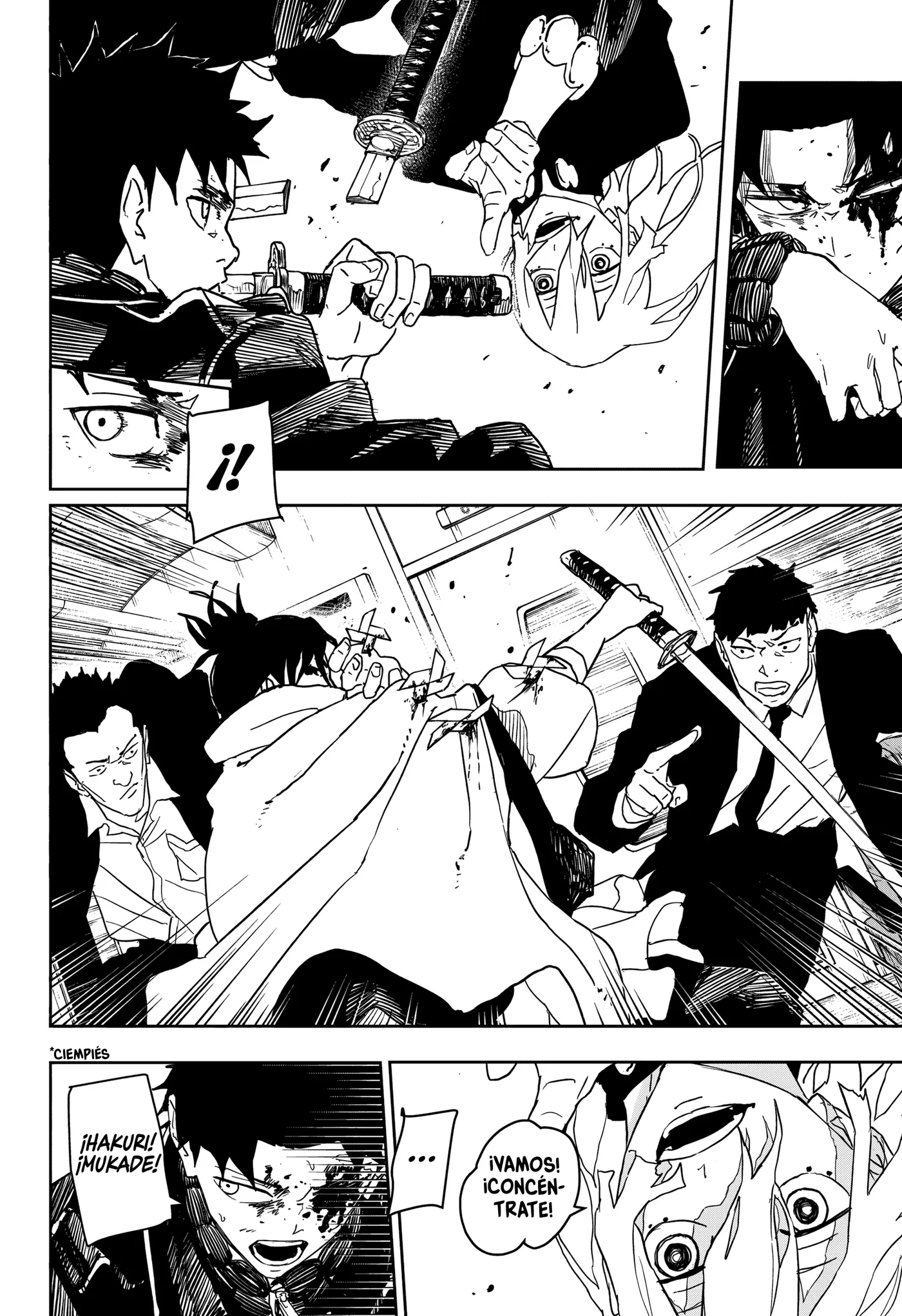 Kagurabachi capítulo 49, página 9